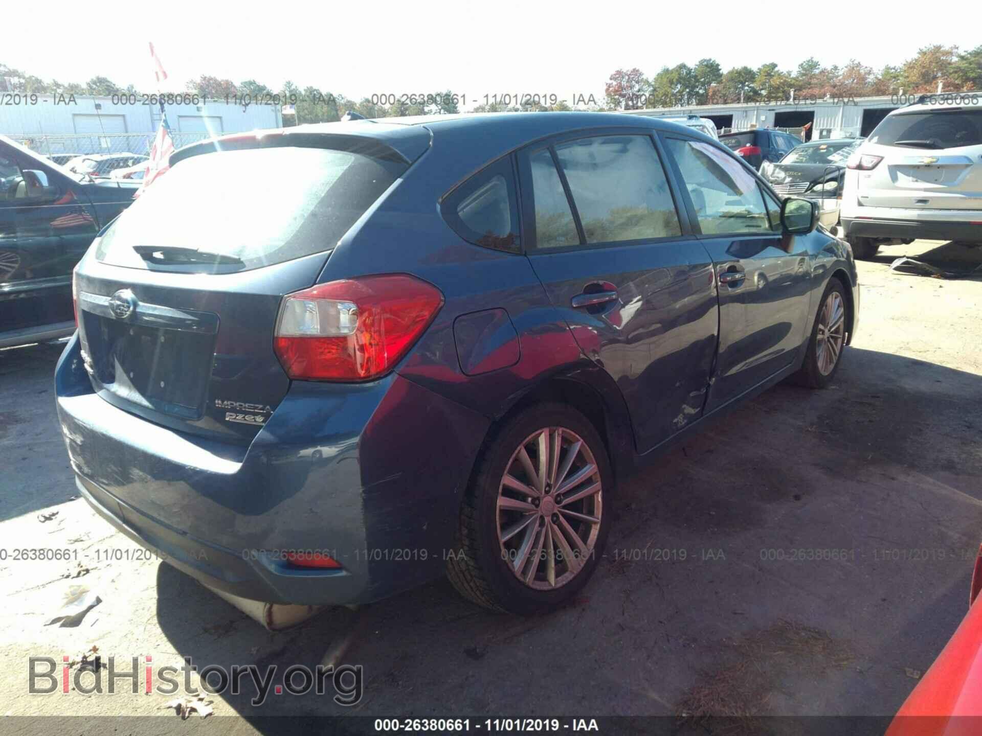 2013 SUBARU IMPREZA - VIN: JF1GPAD62D1829091 - Фото 4