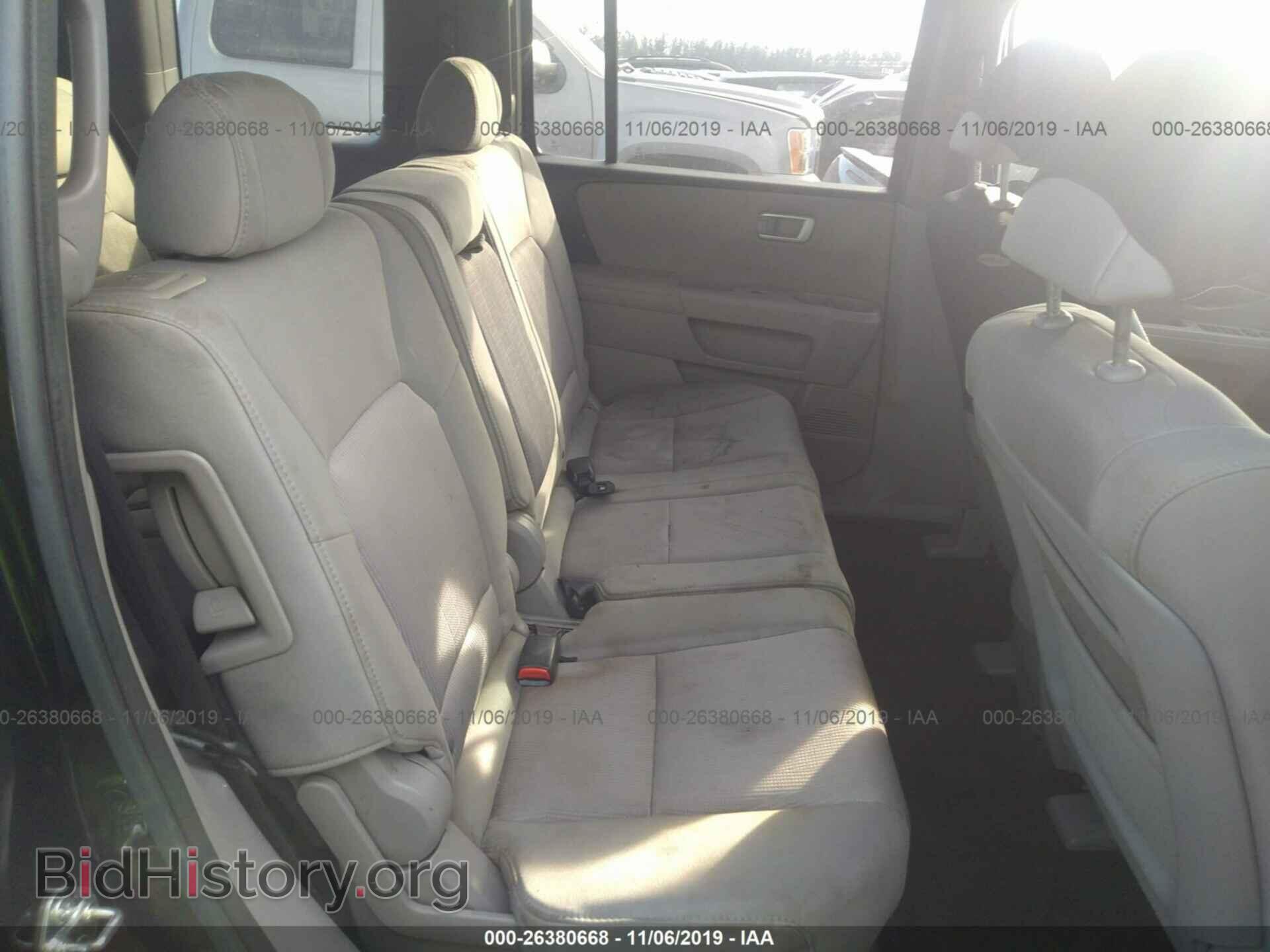 2011 HONDA PILOT - VIN: 5FNYF3H40BB036432 - Фото 8