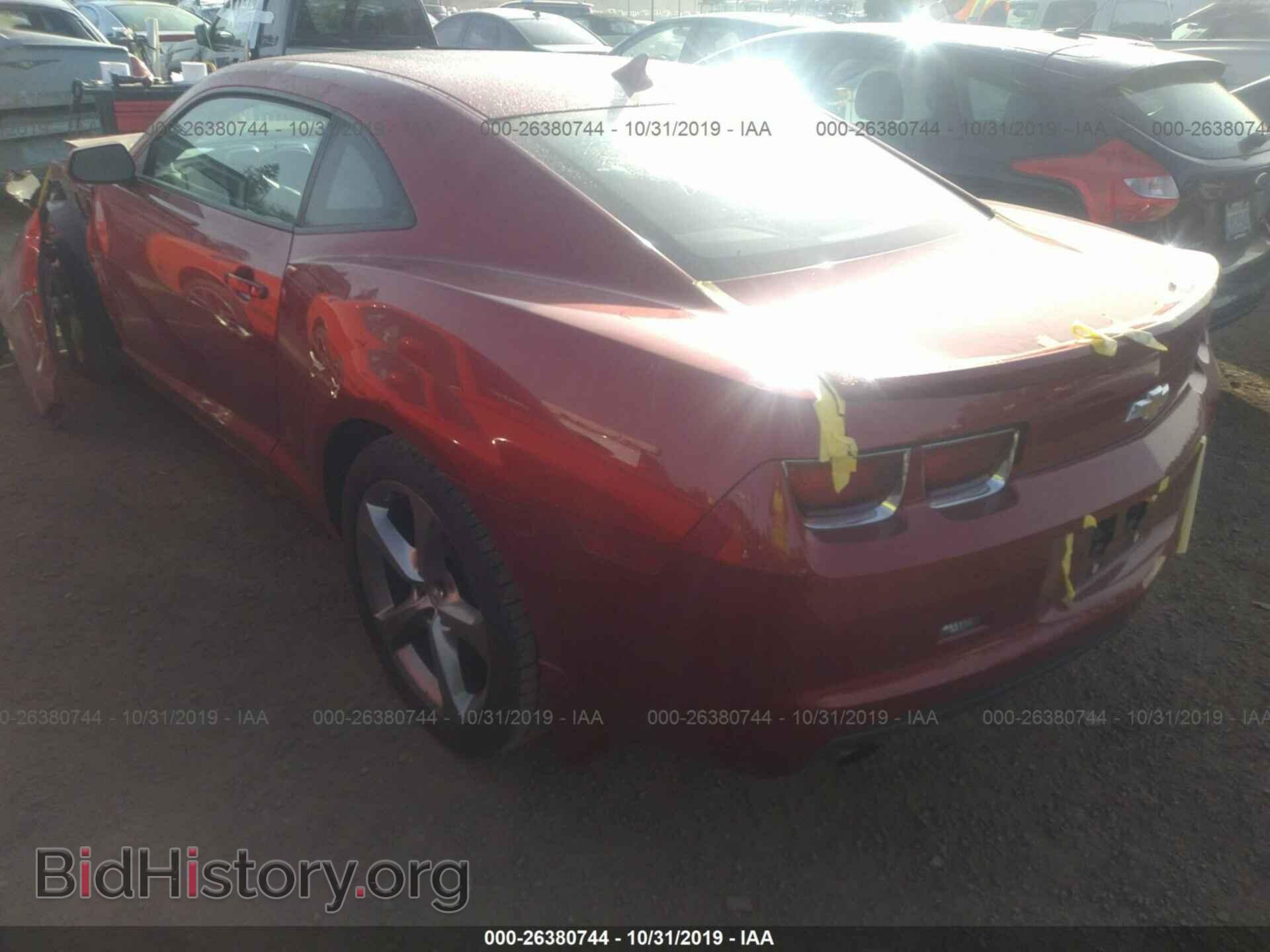 2013 CHEVROLET CAMARO - VIN: 2G1FC1E39D9193604 - Фото 3