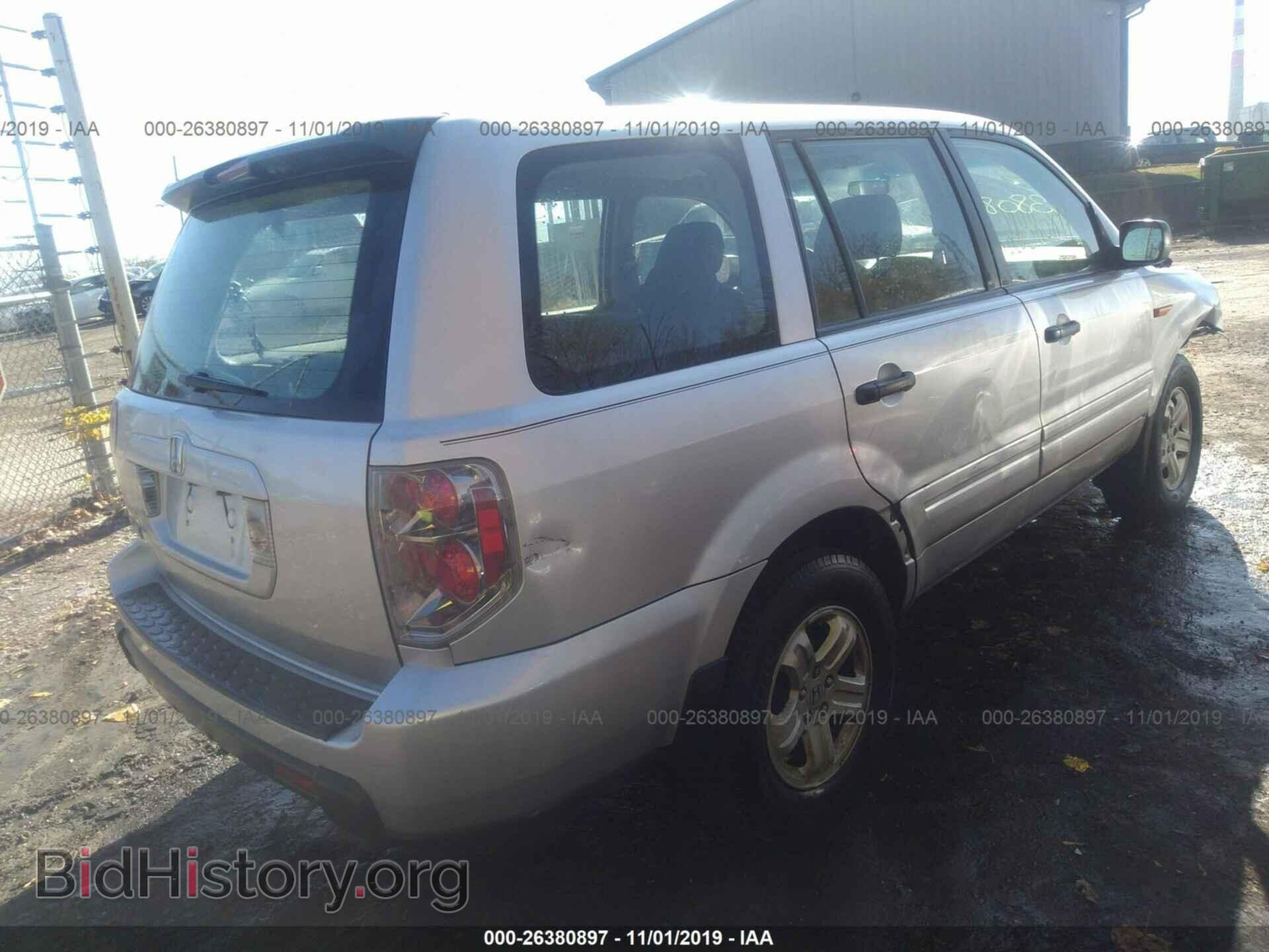 2006 HONDA PILOT - VIN: 5FNYF28176B007922 - Photo 4