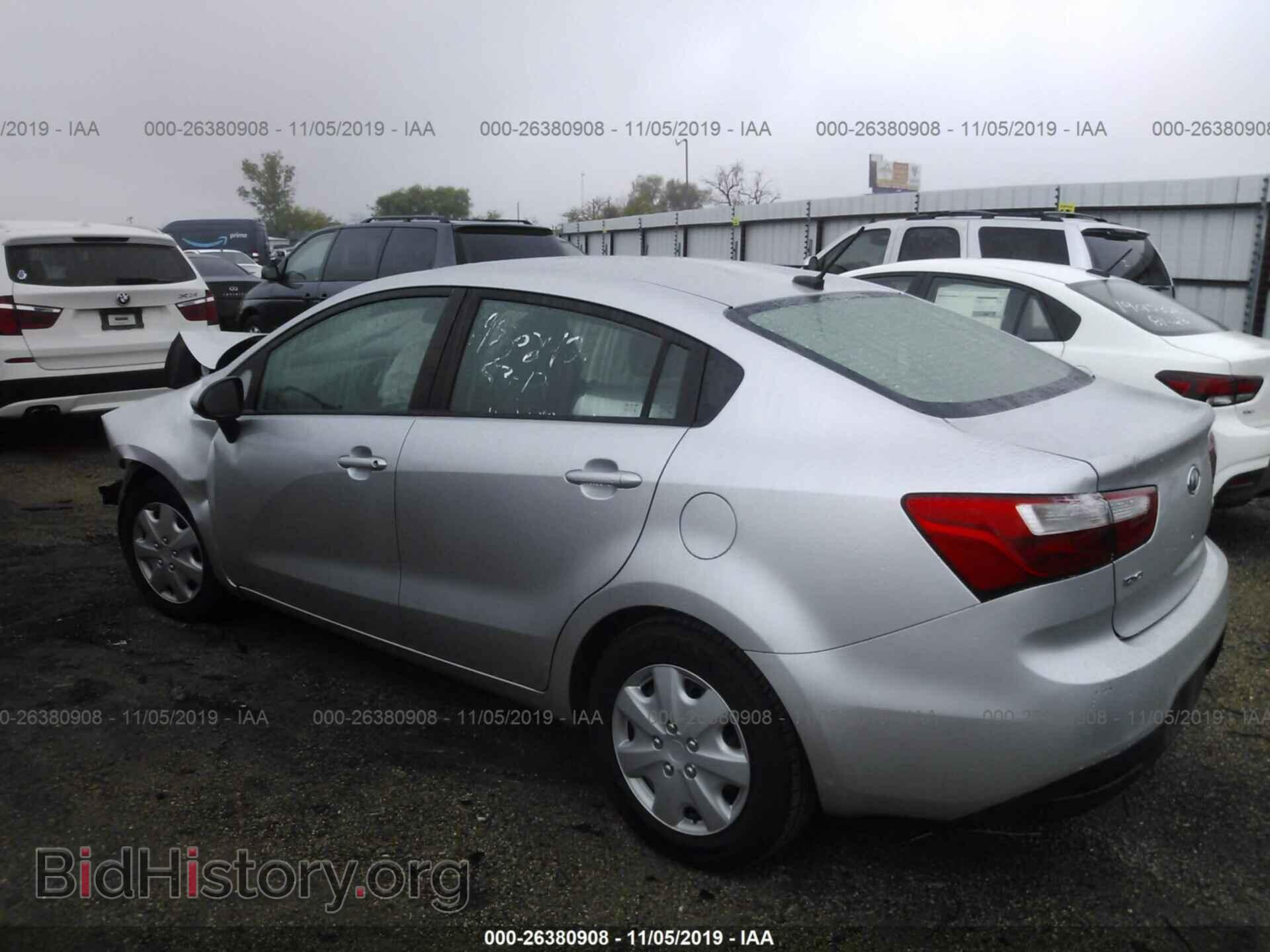 2013 KIA RIO - VIN: KNADM4A32D6127404 - Photo 3