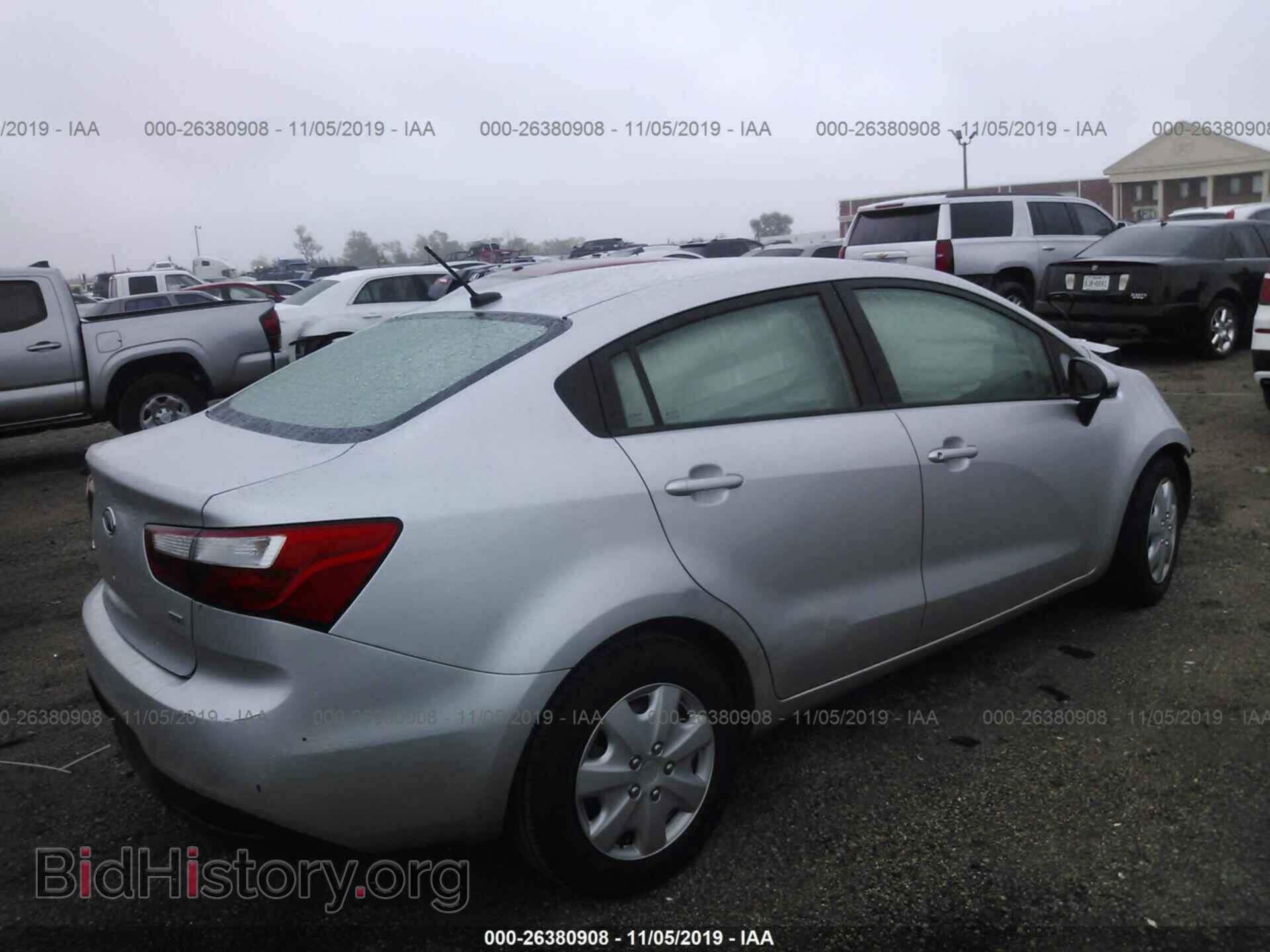 2013 KIA RIO - VIN: KNADM4A32D6127404 - Photo 4