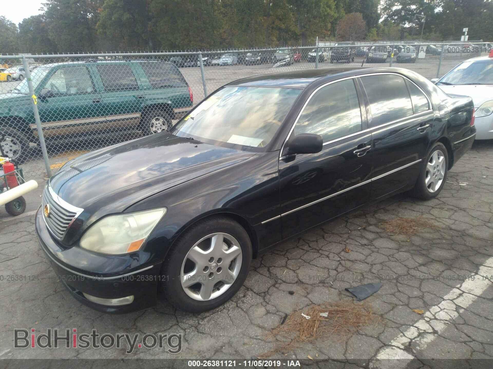 2004 LEXUS LS - VIN: JTHBN36F440161592 - Photo 2