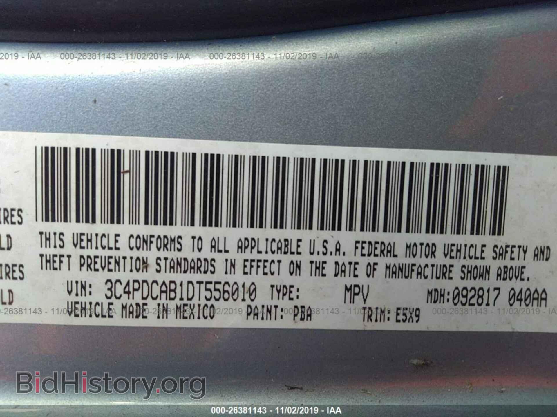 2013 DODGE JOURNEY - VIN: 3C4PDCAB1DT556010 - Photo 9