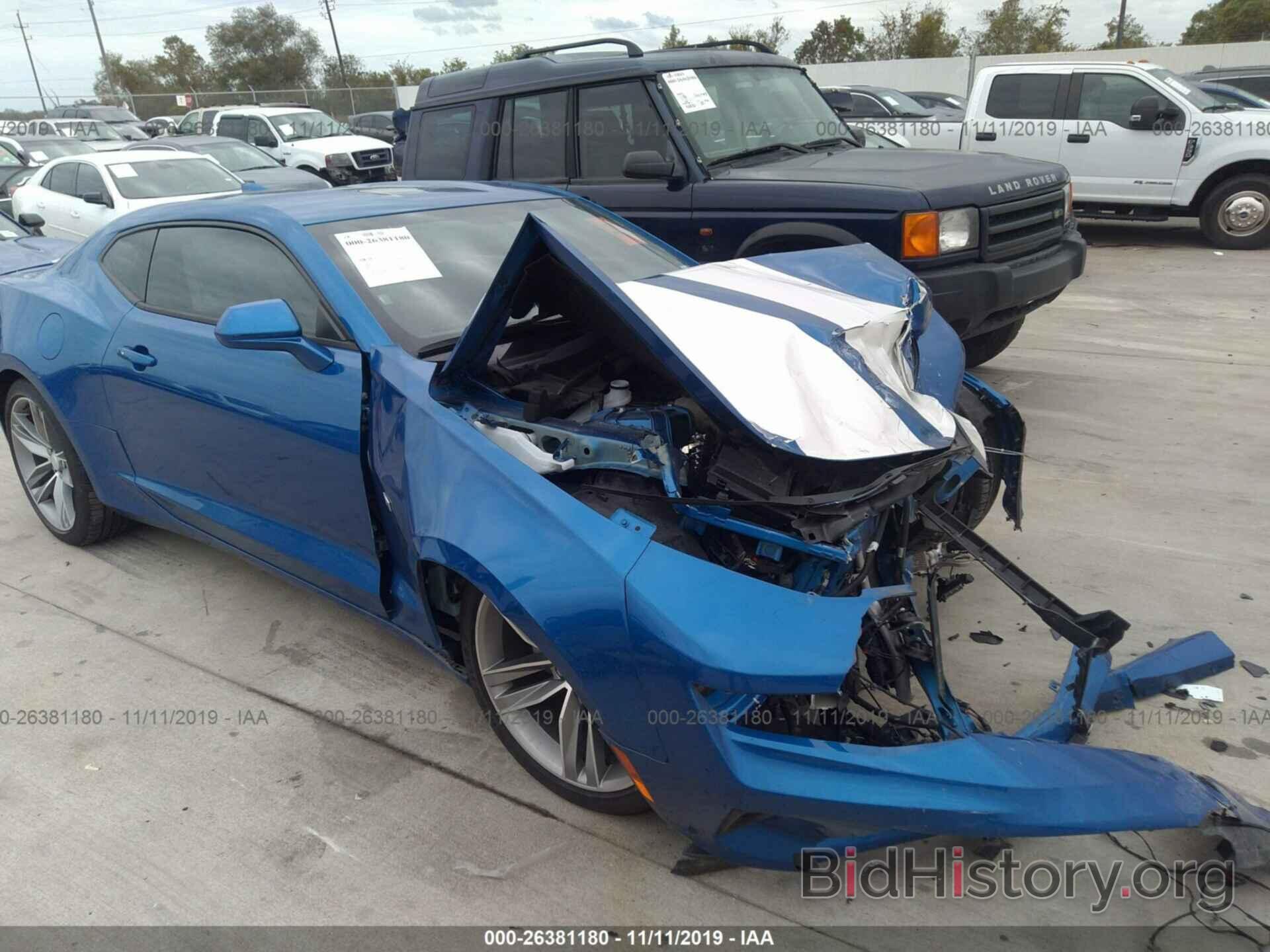 Photo 1G1FB1RX2J0101481 - CHEVROLET CAMARO 2018