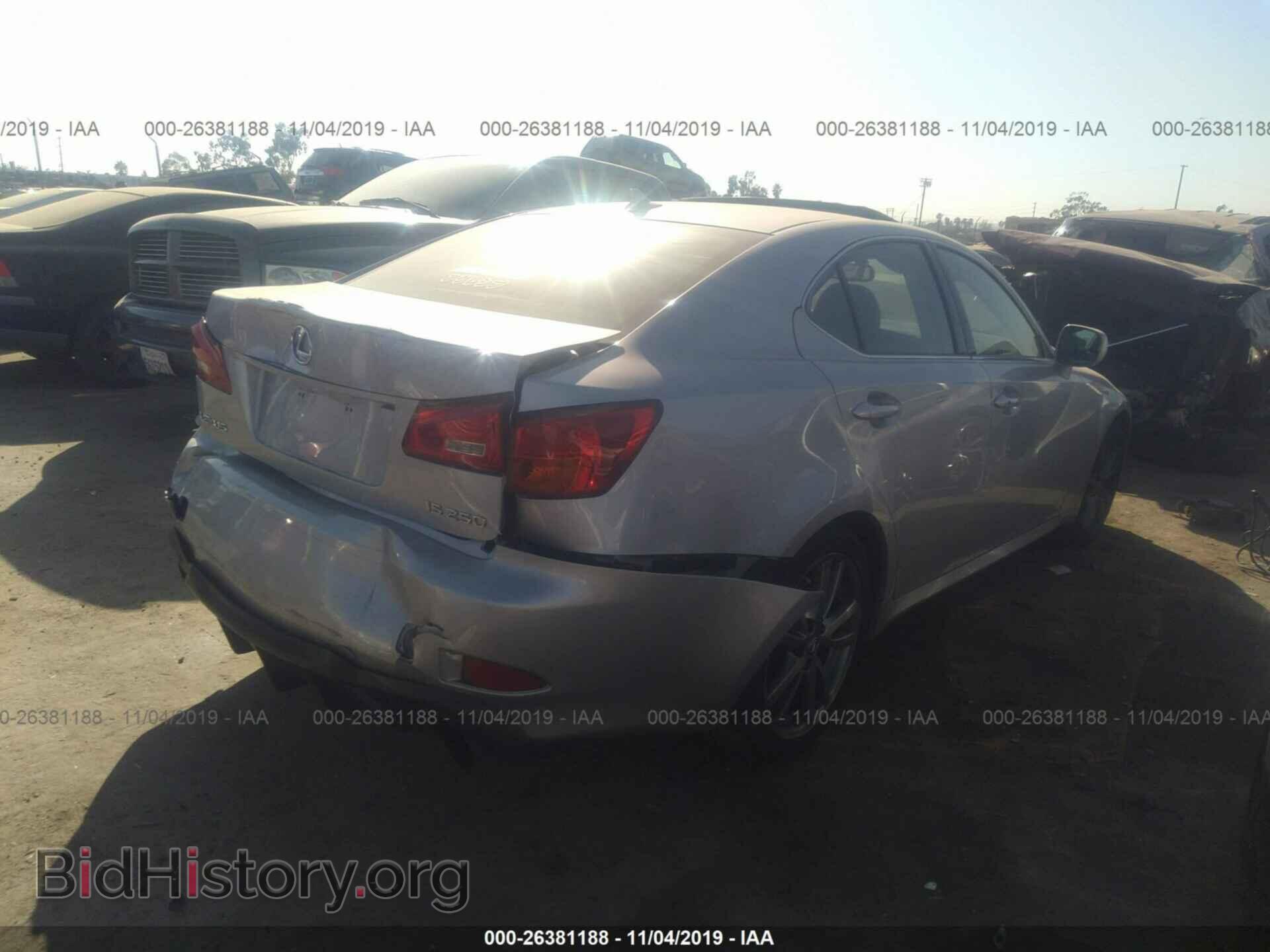 2008 LEXUS IS - VIN: JTHBK262682070267 - Фото 4