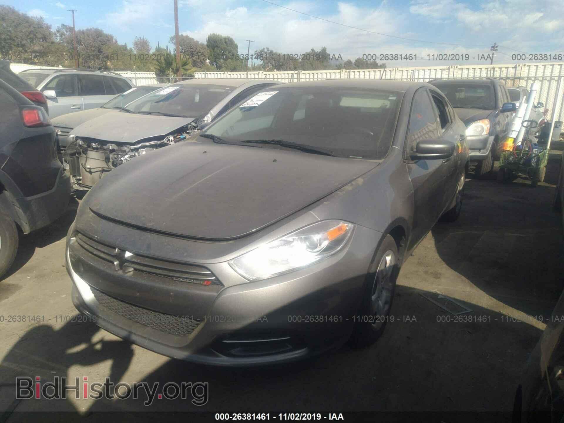 2013 DODGE DART - VIN: 1C3CDFAH6DD306096 - Фото 2