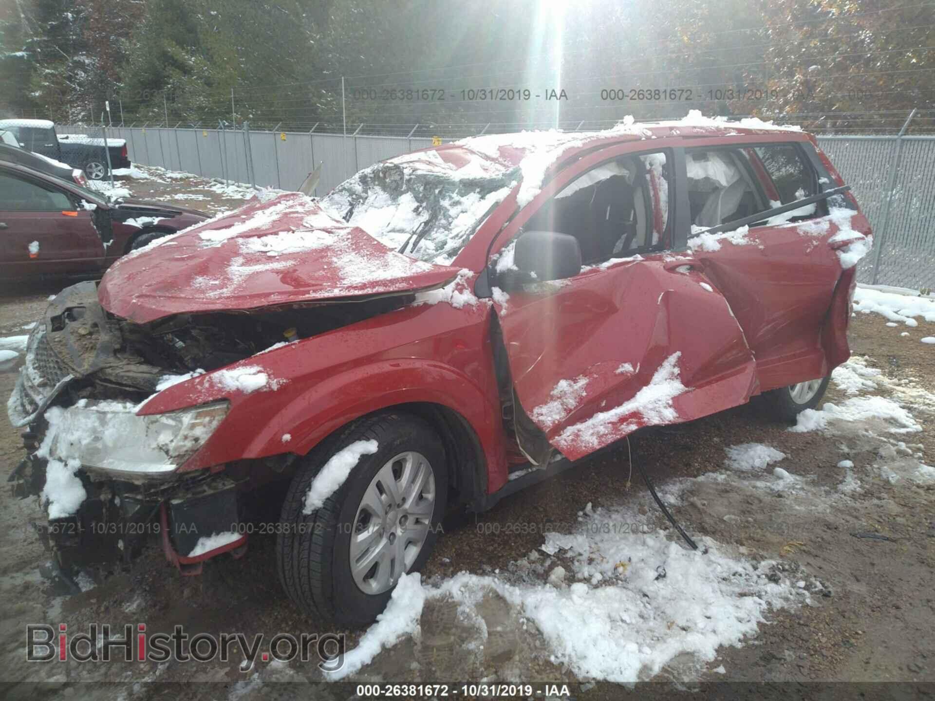 2017 DODGE JOURNEY - VIN: 3C4PDCAB7HT644274 - Фото 2
