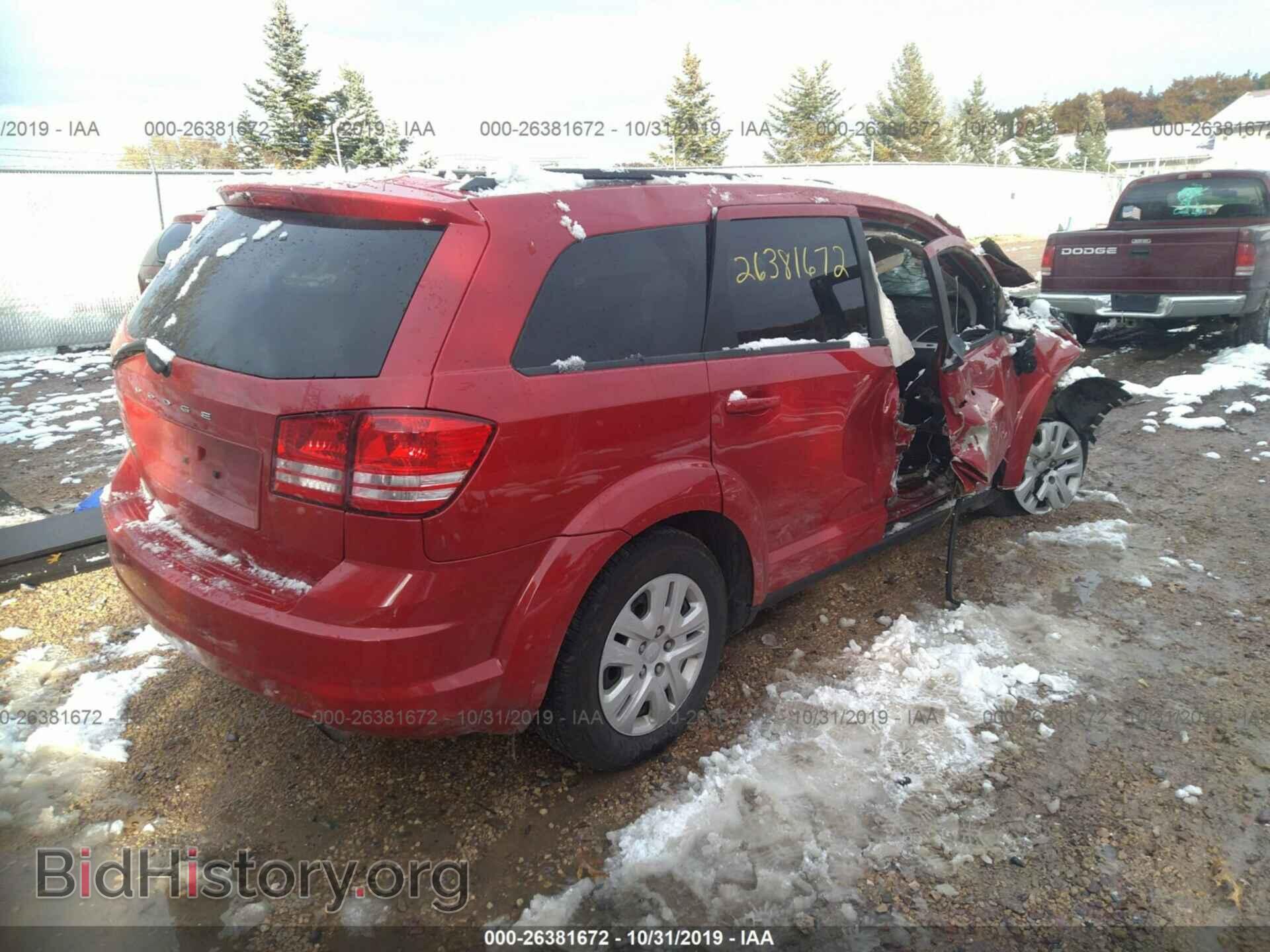 2017 DODGE JOURNEY - VIN: 3C4PDCAB7HT644274 - Фото 4