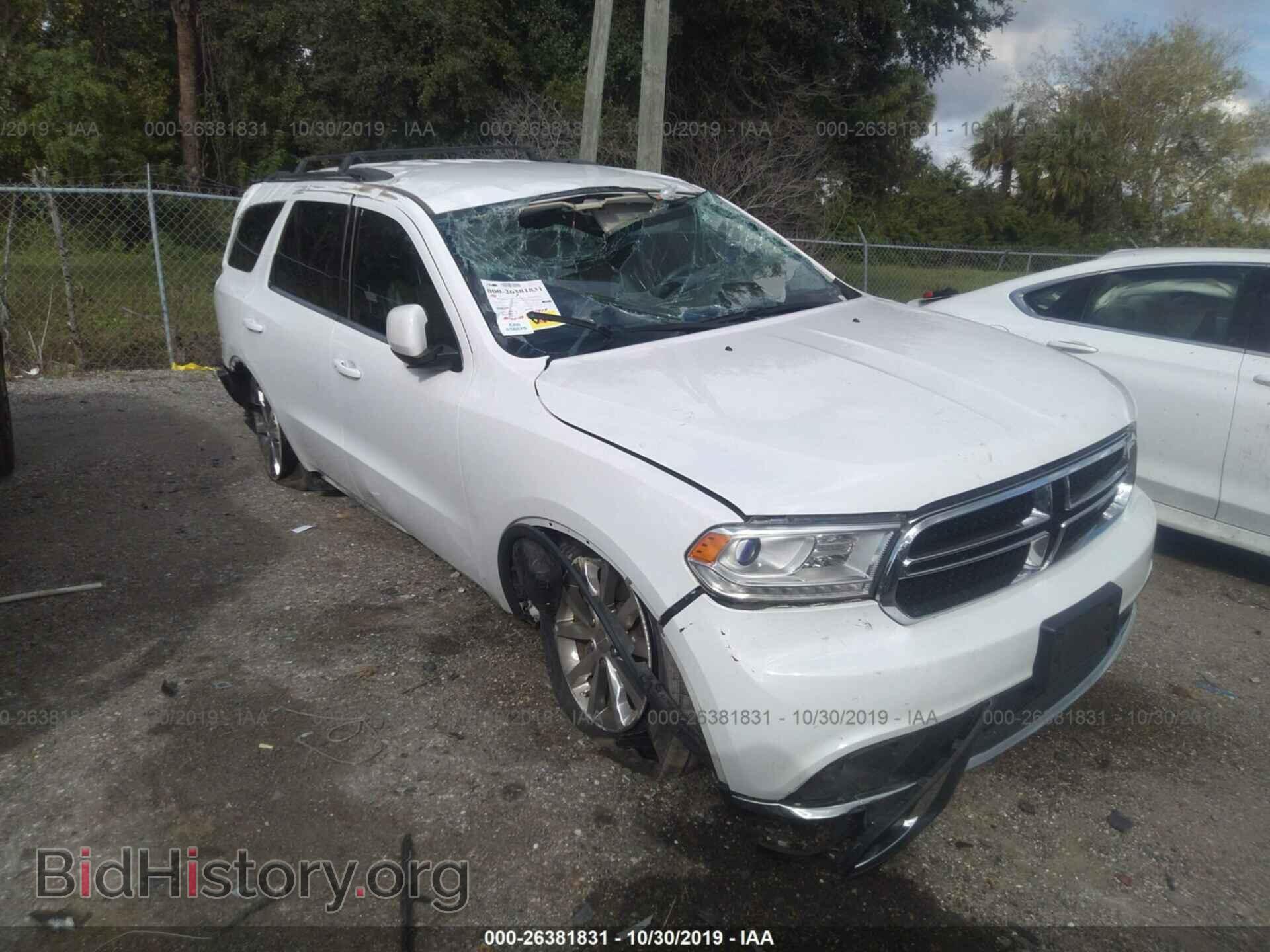 Фотография 1C4RDHDG0FC937228 - DODGE DURANGO 2015