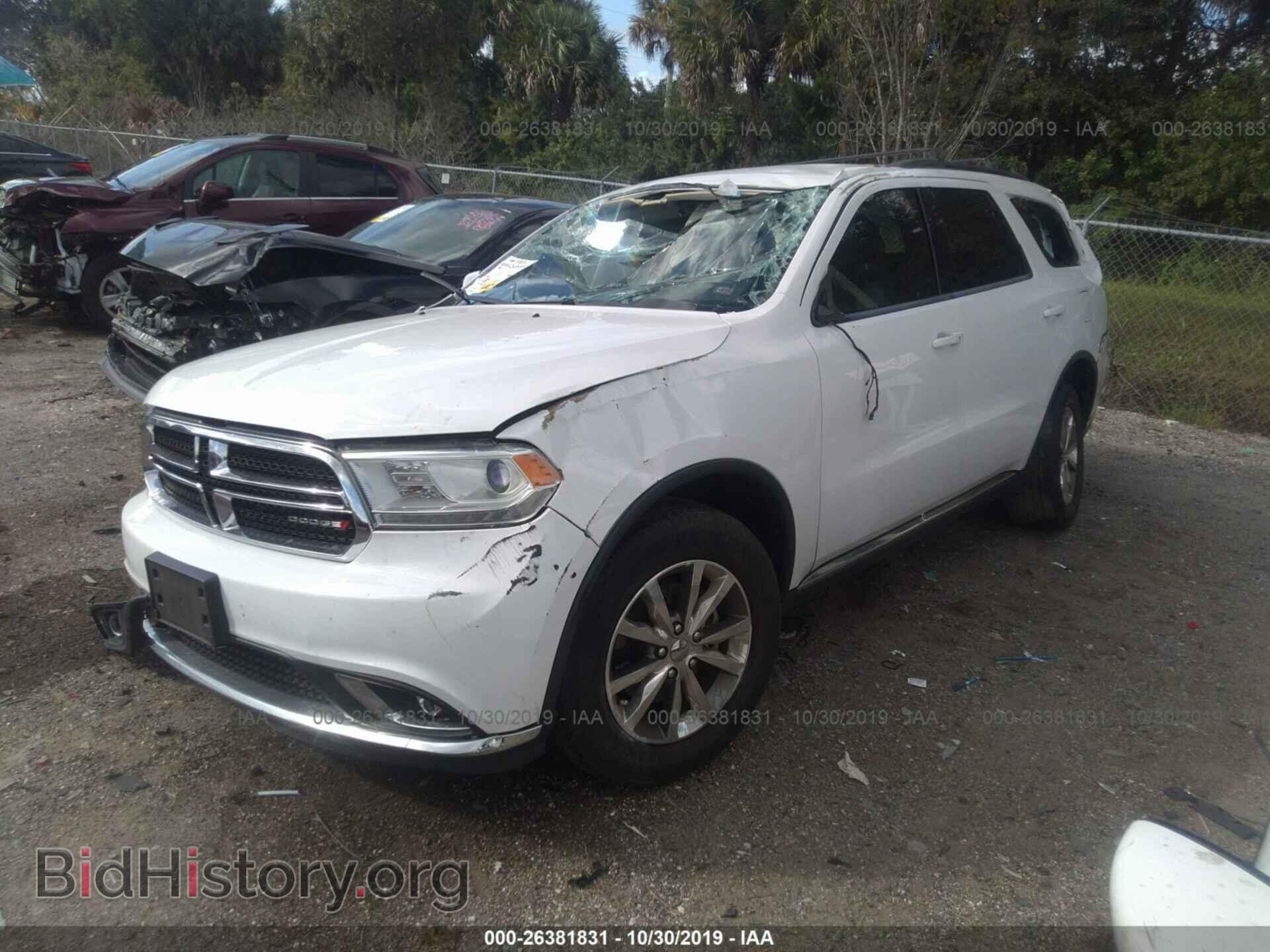 2015 DODGE DURANGO - VIN: 1C4RDHDG0FC937228 - Фото 2