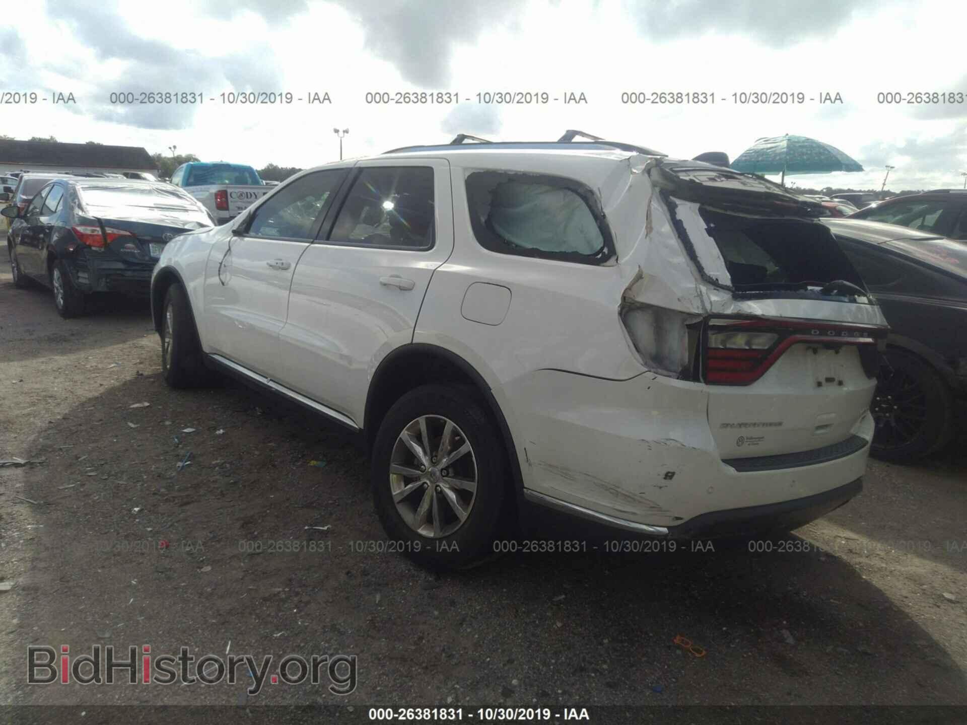 2015 DODGE DURANGO - VIN: 1C4RDHDG0FC937228 - Фото 3
