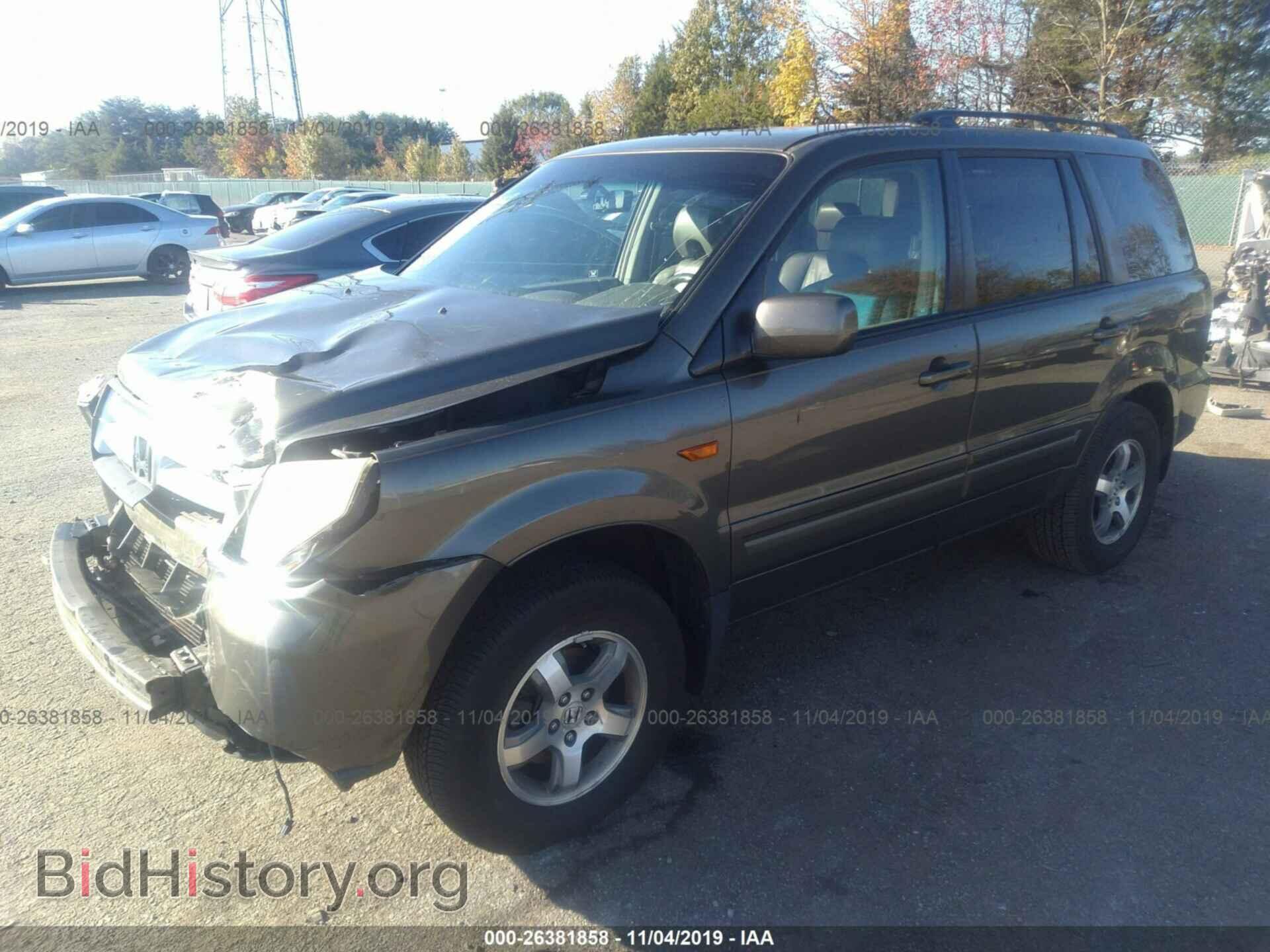 2006 HONDA PILOT - VIN: 5FNYF18596B024041 - Фото 2