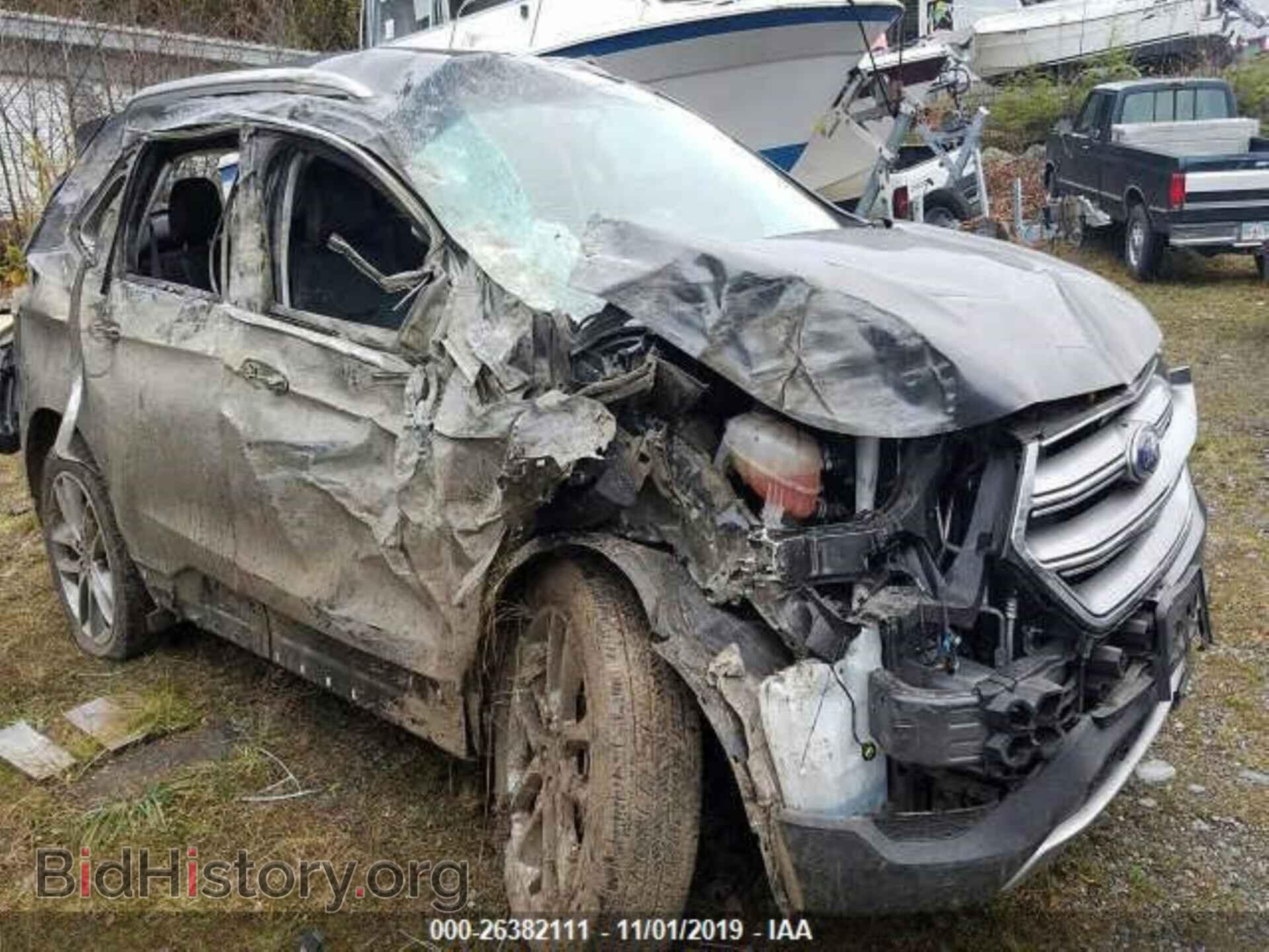 Фотография 2FMTK3K86FBC37140 - FORD EDGE 2015
