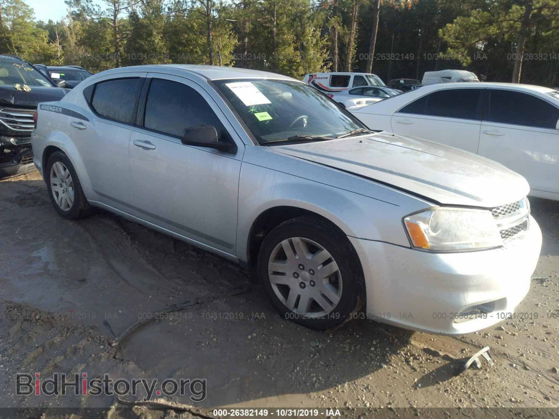Photo 1C3CDZABXCN325157 - DODGE AVENGER 2012