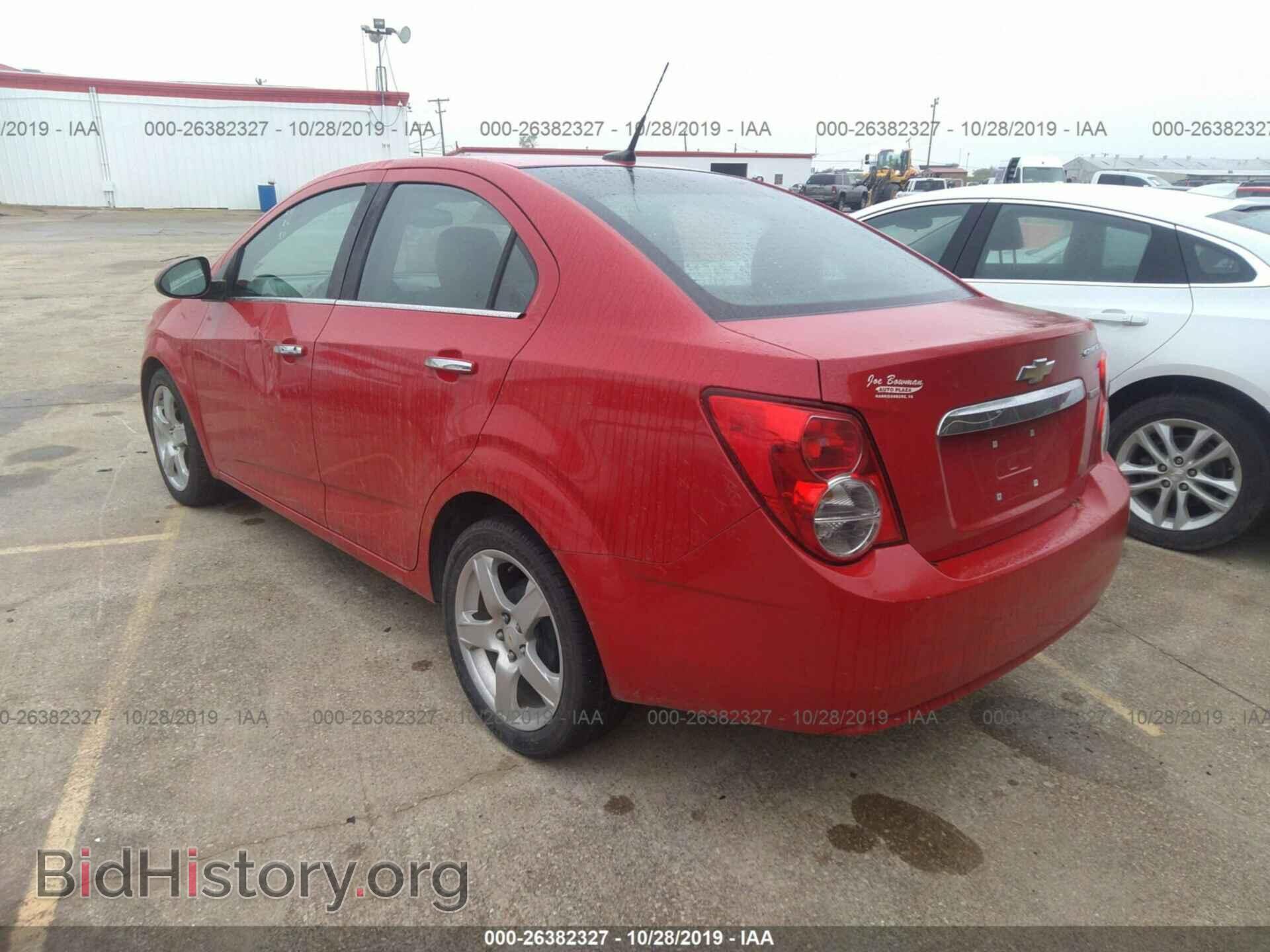 2012 CHEVROLET SONIC - VIN: 1G1JF5SBXC4164828 - Фото 3