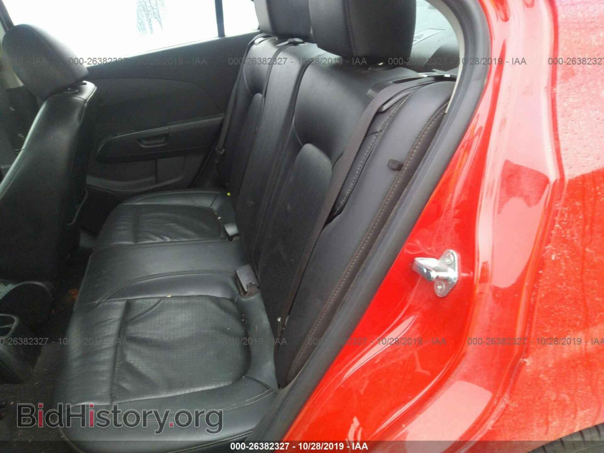 2012 CHEVROLET SONIC - VIN: 1G1JF5SBXC4164828 - Фото 8