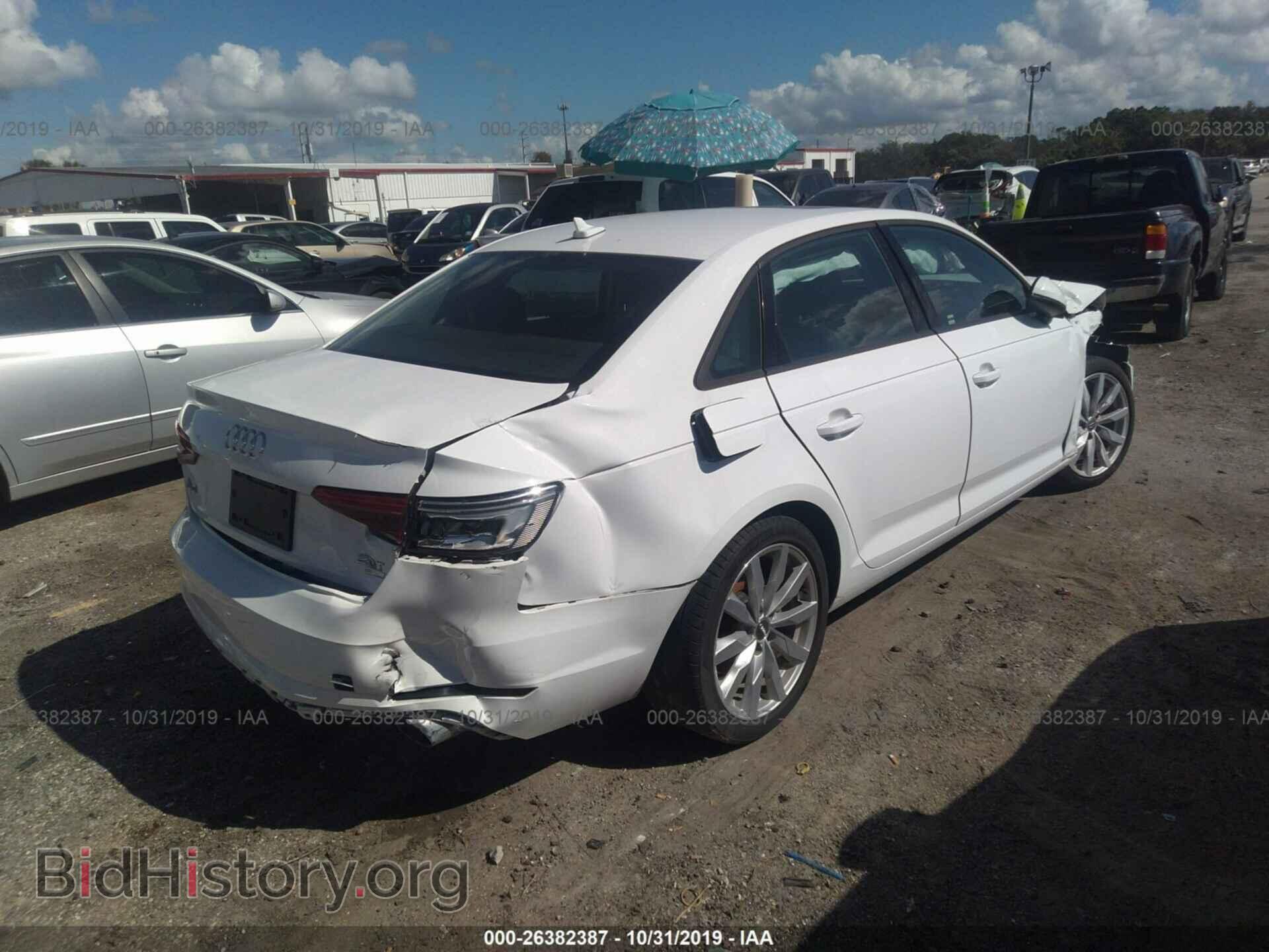2017 AUDI A4 - VIN: WAUGMAF46HA077252 - Фото 4