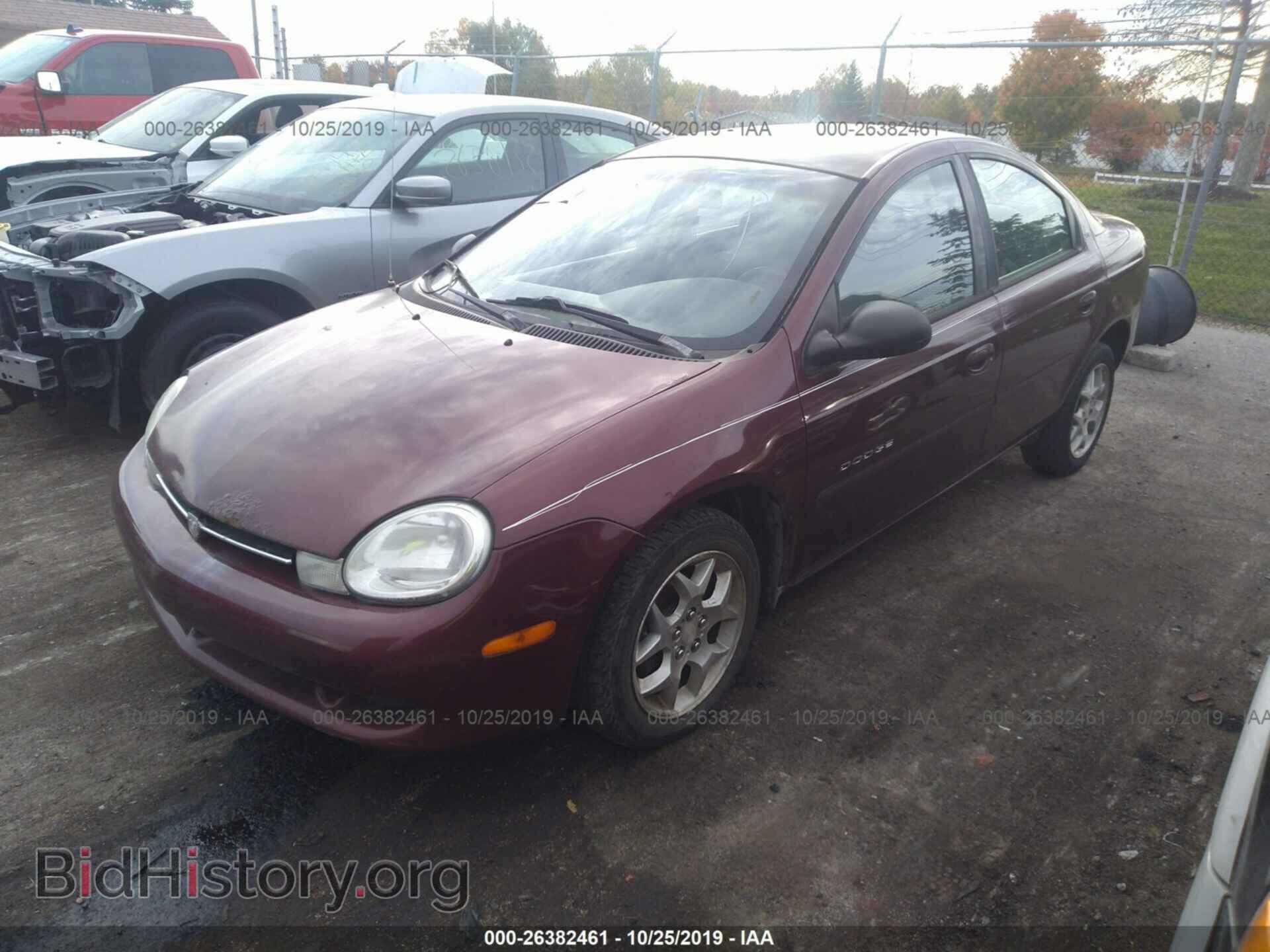 2001 DODGE NEON - VIN: 1B3ES46C11D223605 - Фото 2