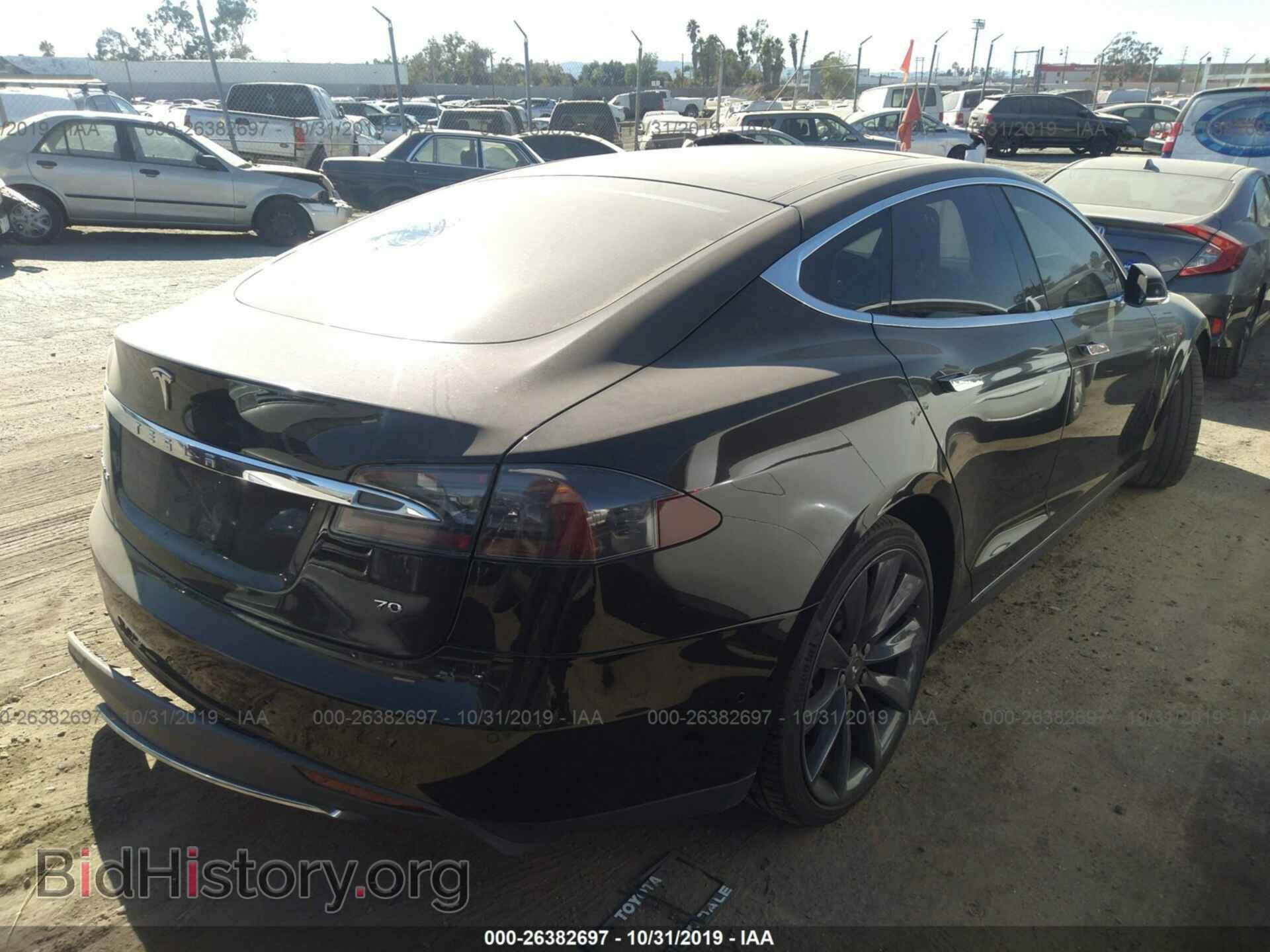 2016 TESLA MODEL S - VIN: 5YJSA1E17GF129507 - Фото 4
