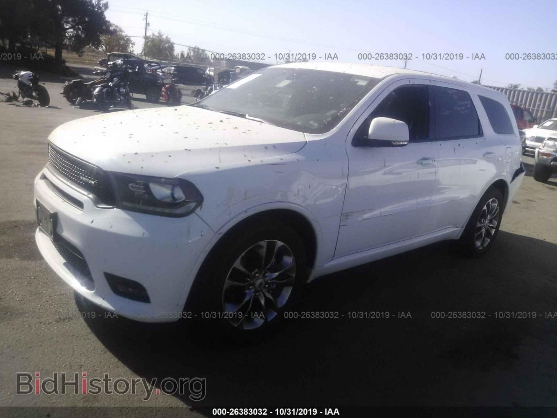 2019 DODGE DURANGO - VIN: 1C4RDHDG6KC650521 - Фото 2
