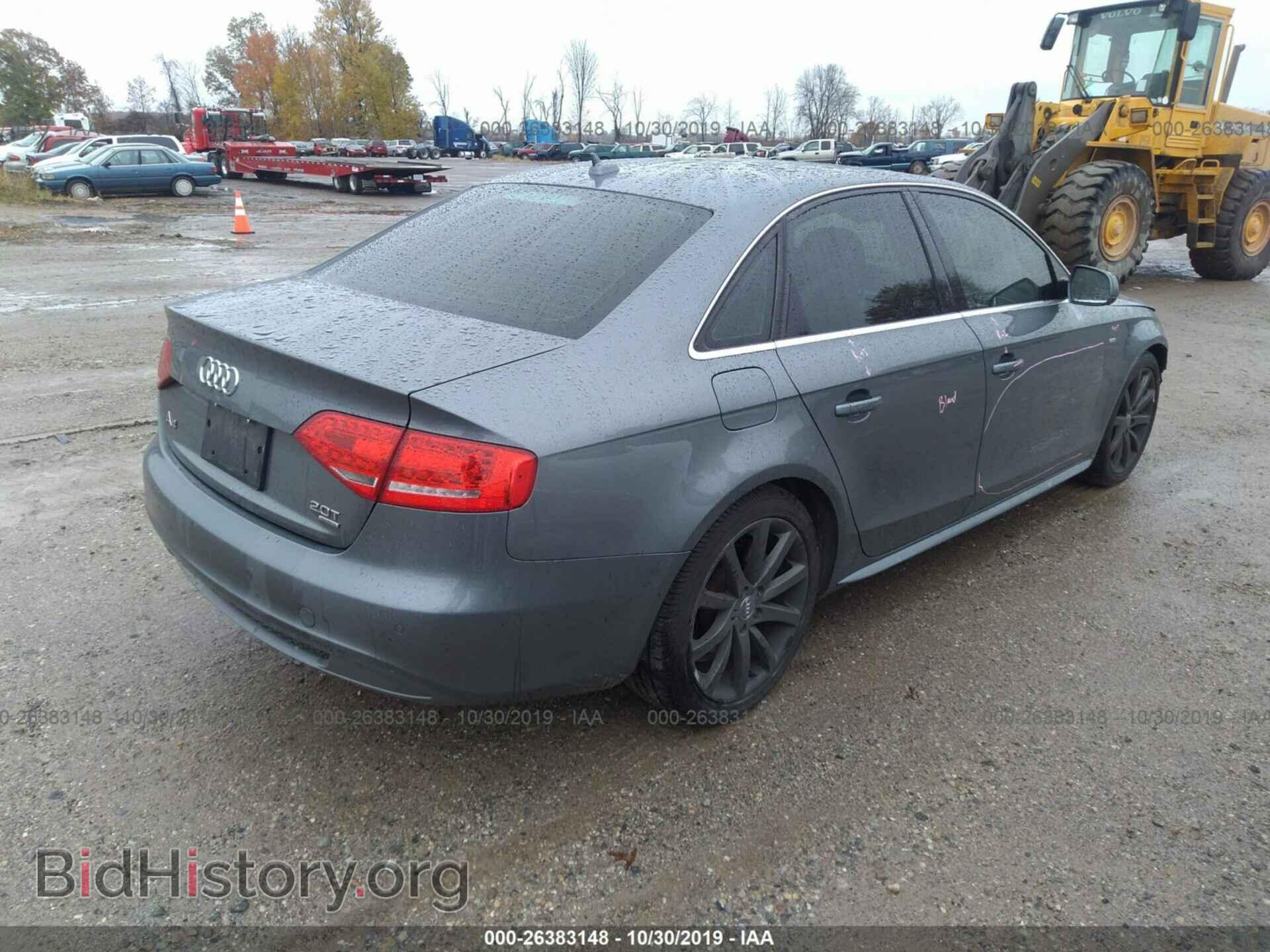 2012 Audi A4 - VIN: WAUFFAFL0CA119890 - Photo 4