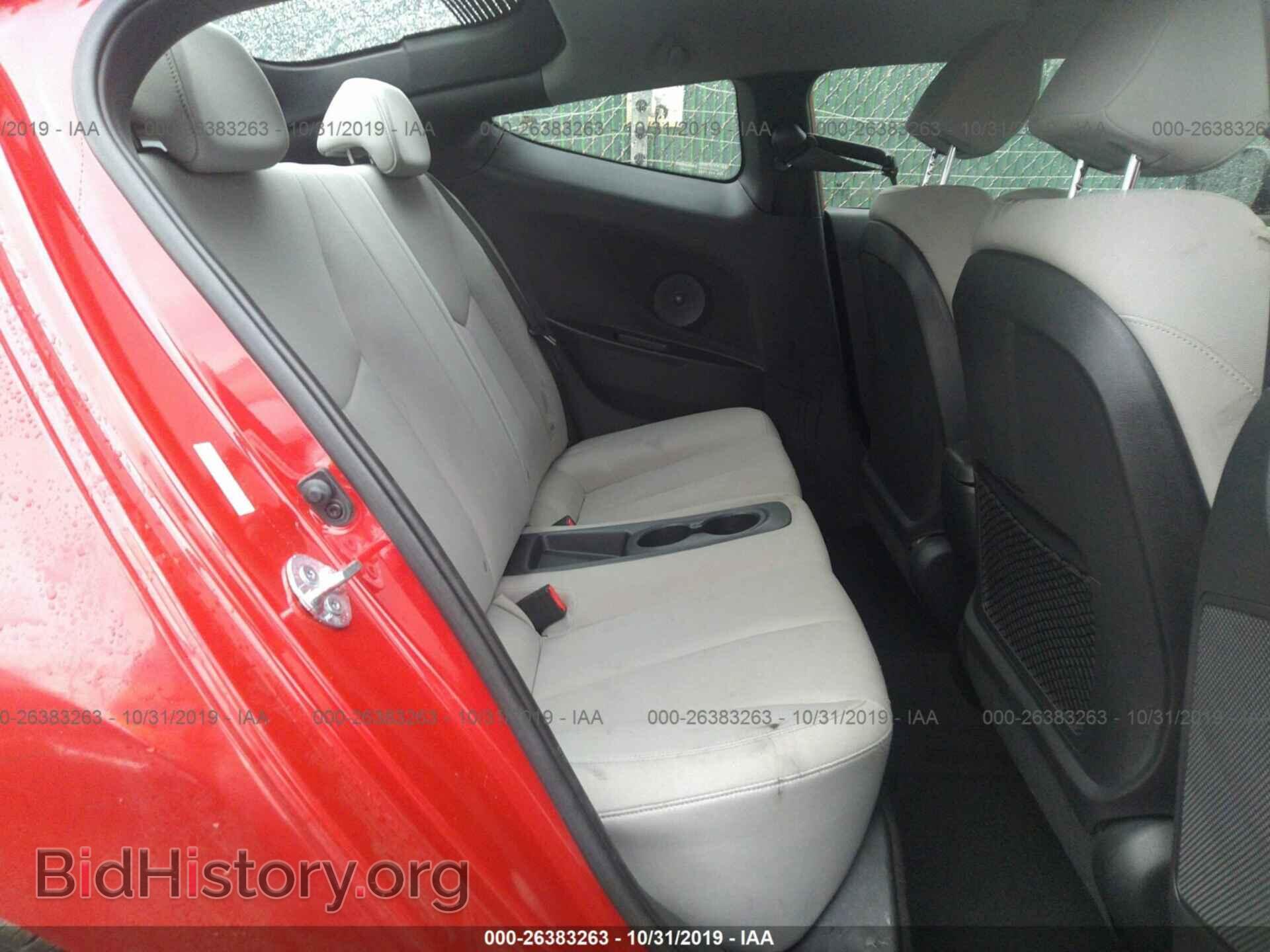 2013 HYUNDAI VELOSTER - VIN: KMHTC6AD9DU140552 - Фото 8