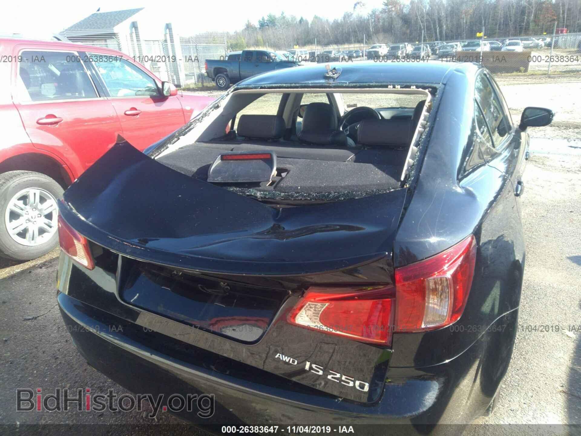 2012 LEXUS IS - VIN: JTHCF5C21C5056654 - Фото 6