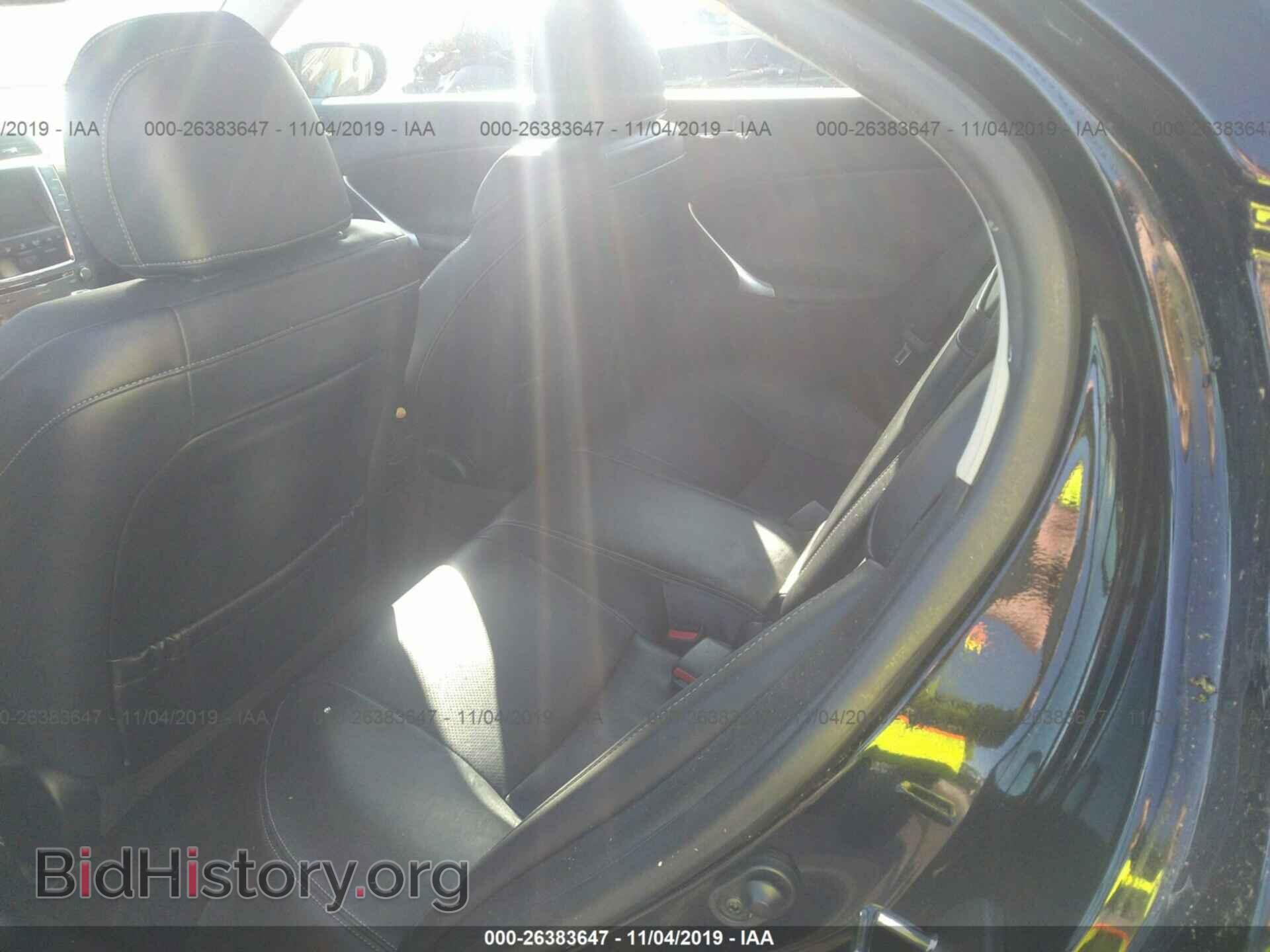 2012 LEXUS IS - VIN: JTHCF5C21C5056654 - Фото 8