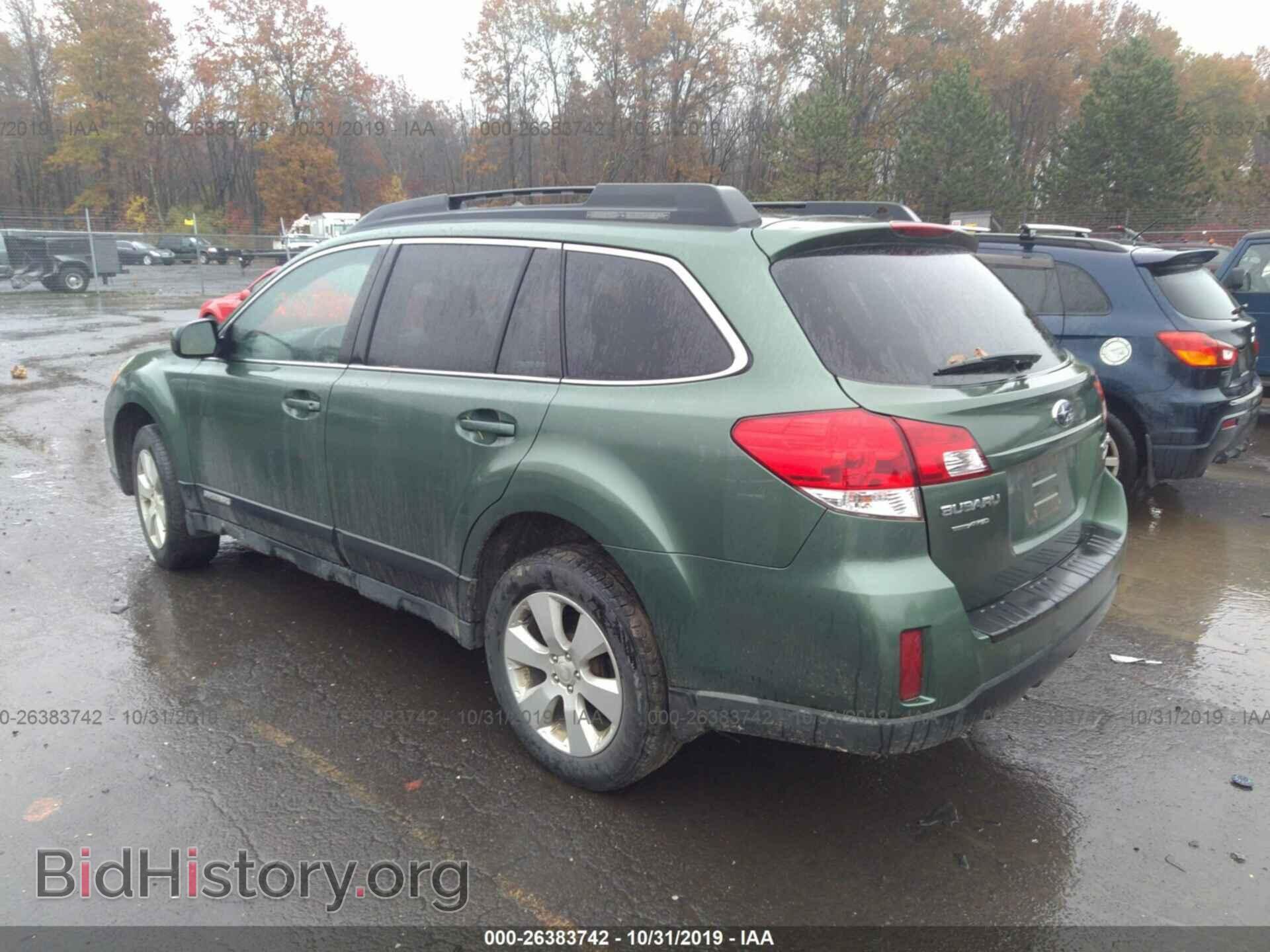 2010 SUBARU OUTBACK - VIN: 4S4BRBGC3A3378075 - Фото 3