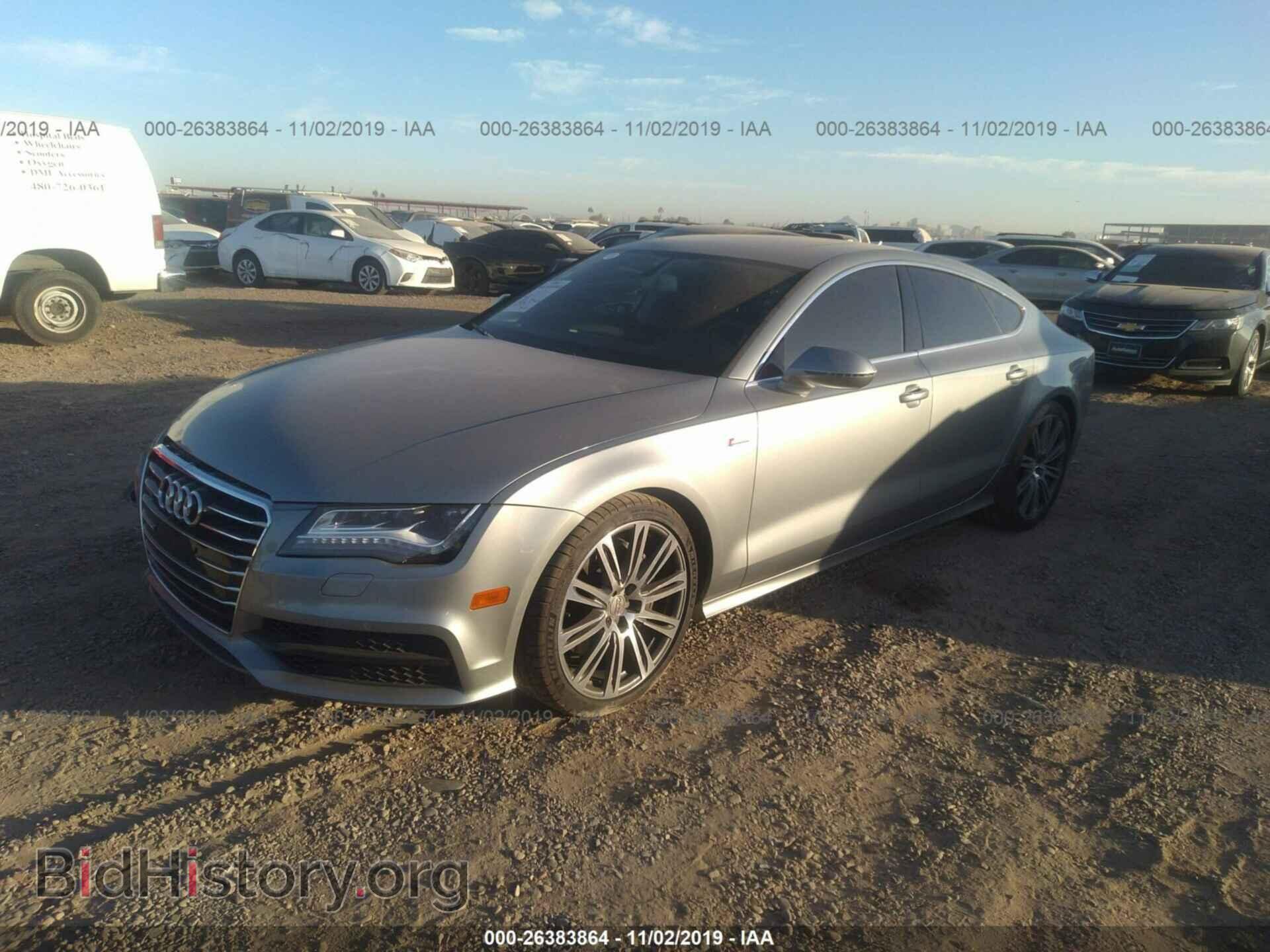 2012 AUDI A7 - VIN: WAUSGAFC1CN031127 - Фото 2