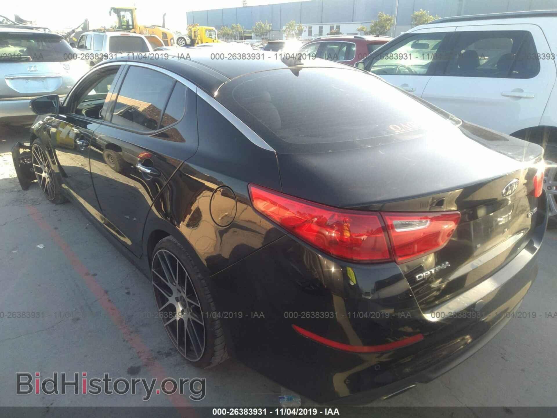 2015 KIA OPTIMA - VIN: 5XXGN4A77FG352924 - Photo 3