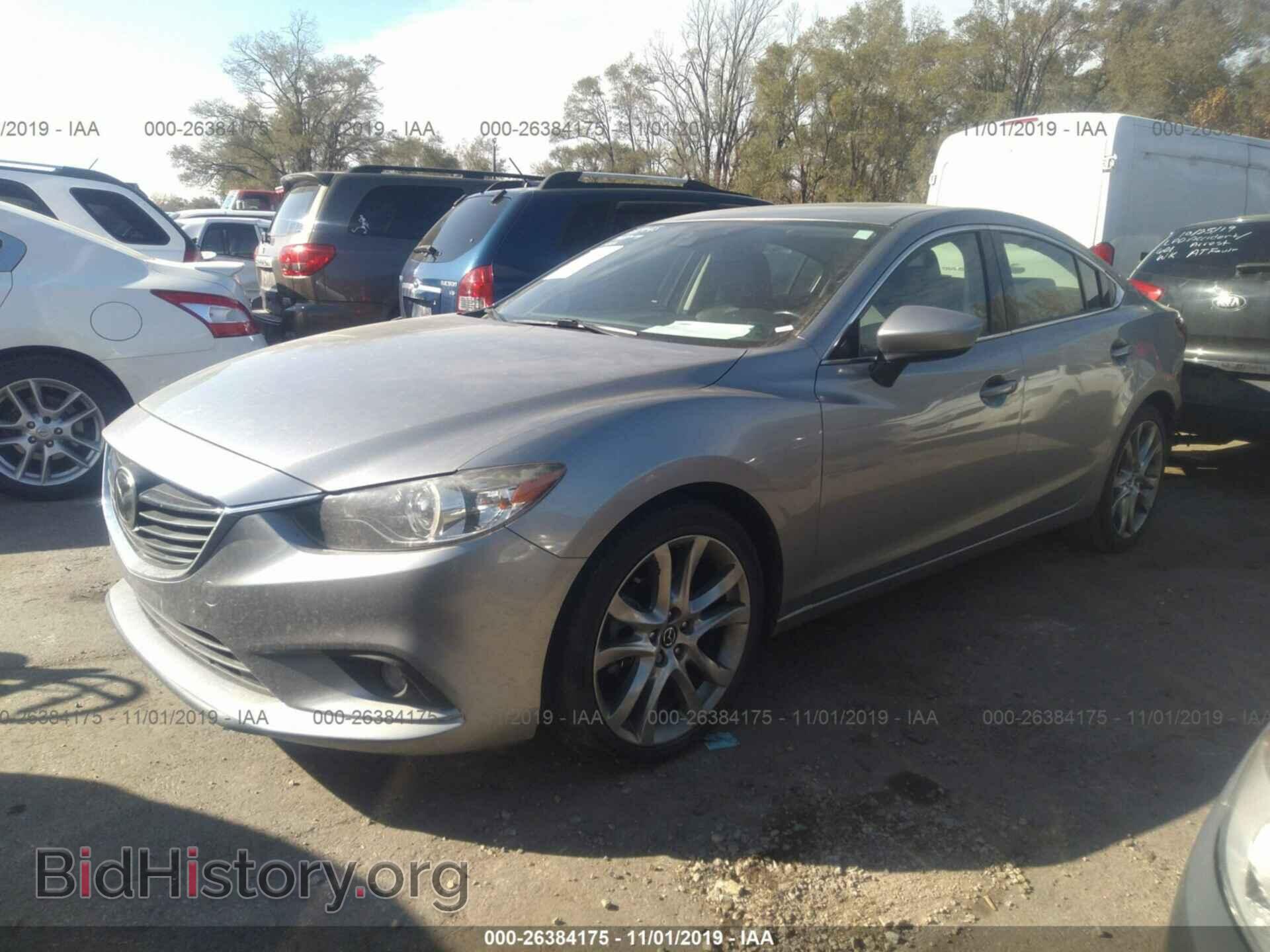 2014 MAZDA 6 - VIN: JM1GJ1W67E1138357 - Фото 2