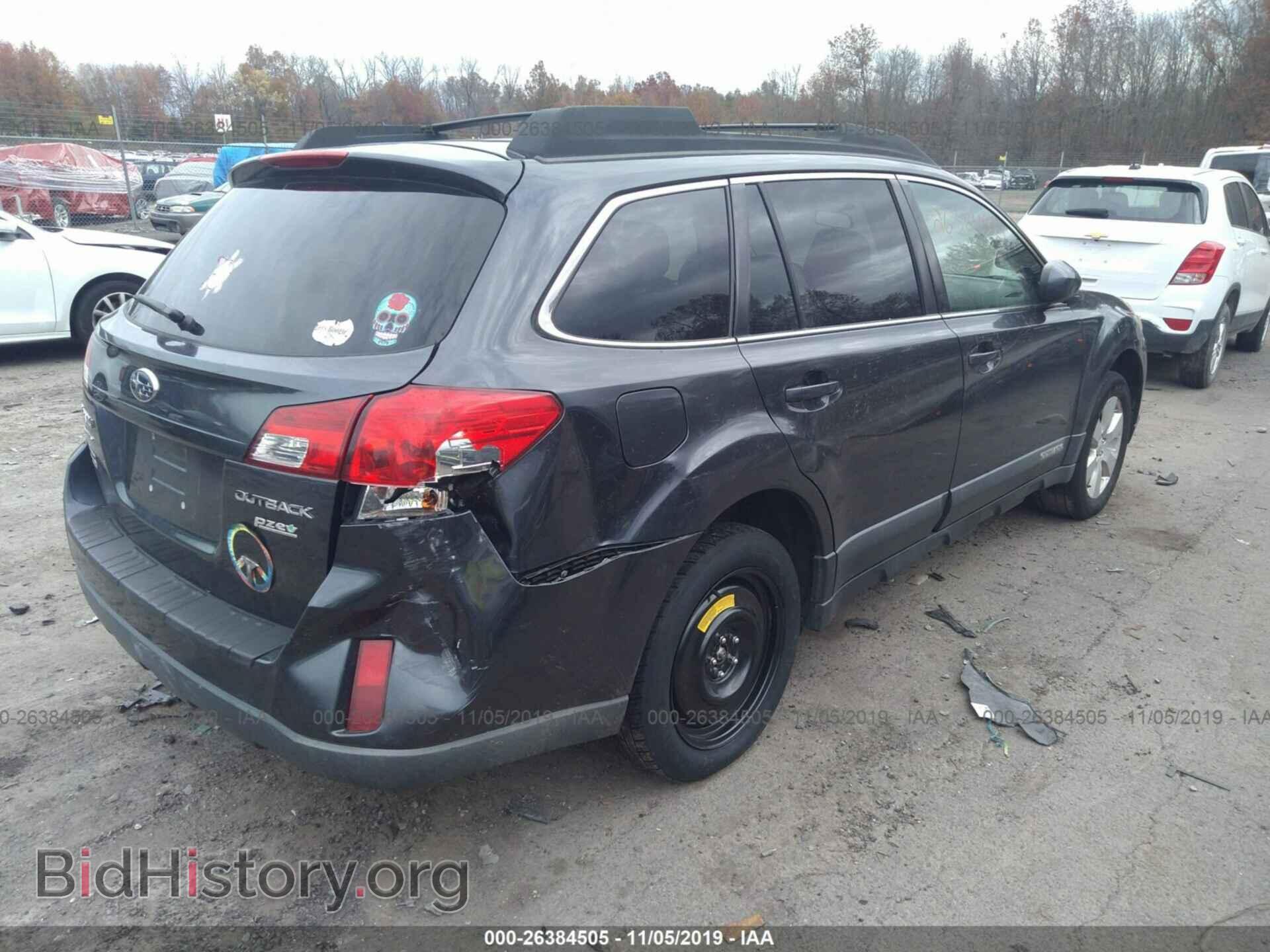 2012 SUBARU OUTBACK - VIN: 4S4BRBCC2C3216558 - Фото 4