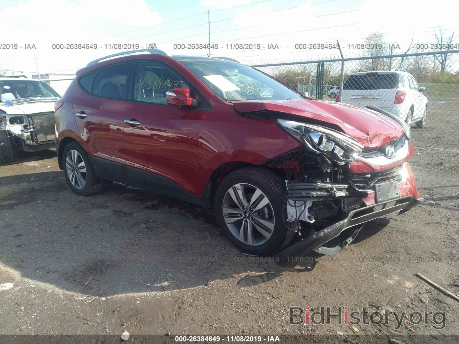 Photo KM8JUCAG8FU987143 - HYUNDAI TUCSON 2015