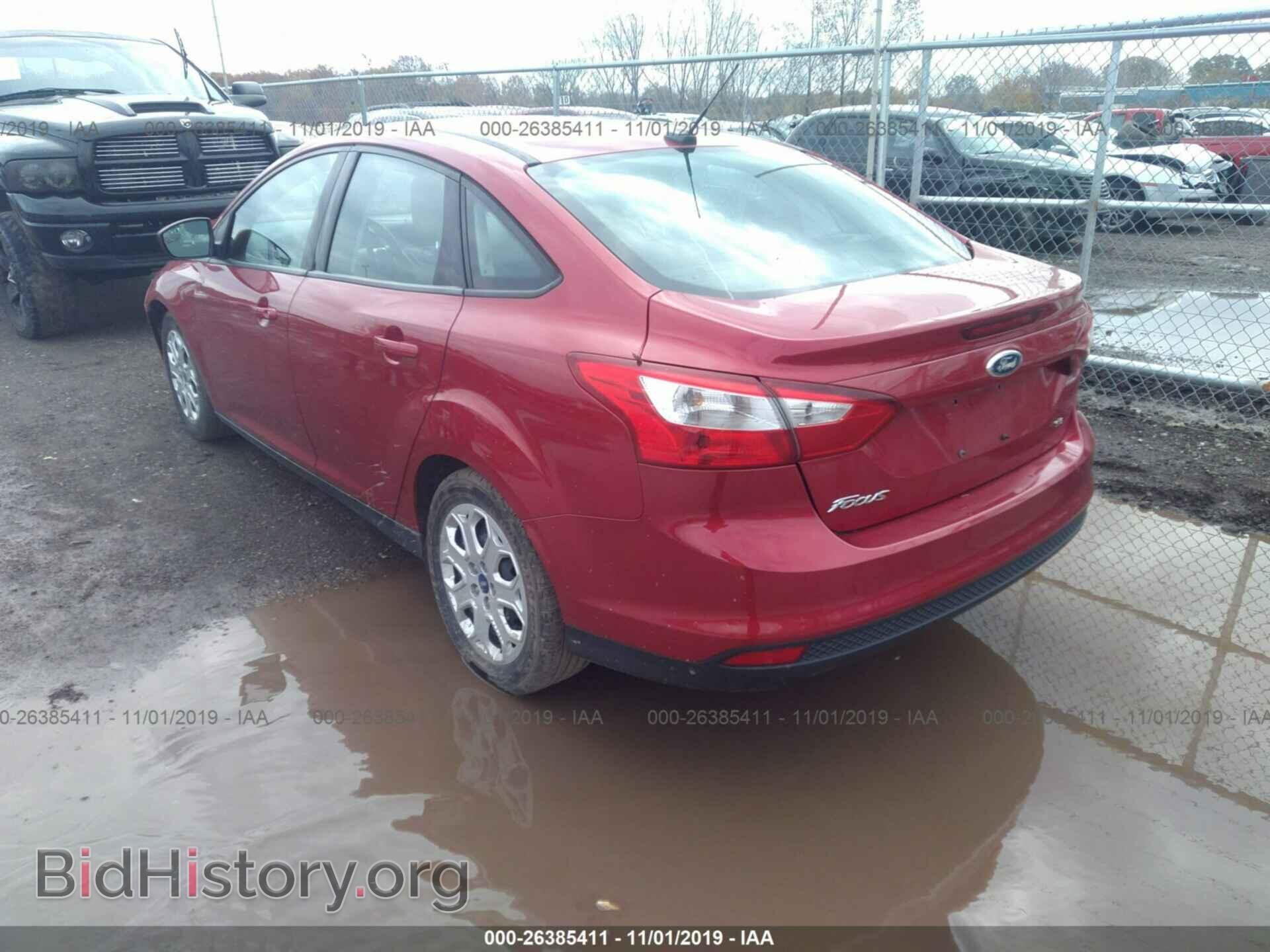 2012 FORD FOCUS - VIN: 1FAHP3F22CL104636 - Фото 3
