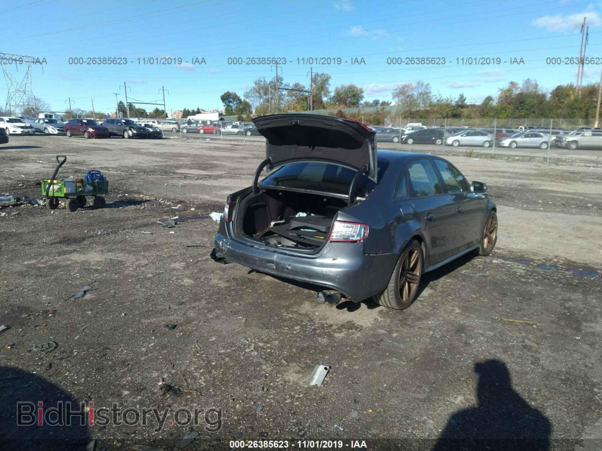 2012 AUDI S4 - VIN: WAUMGAFL5CA096465 - Фото 4