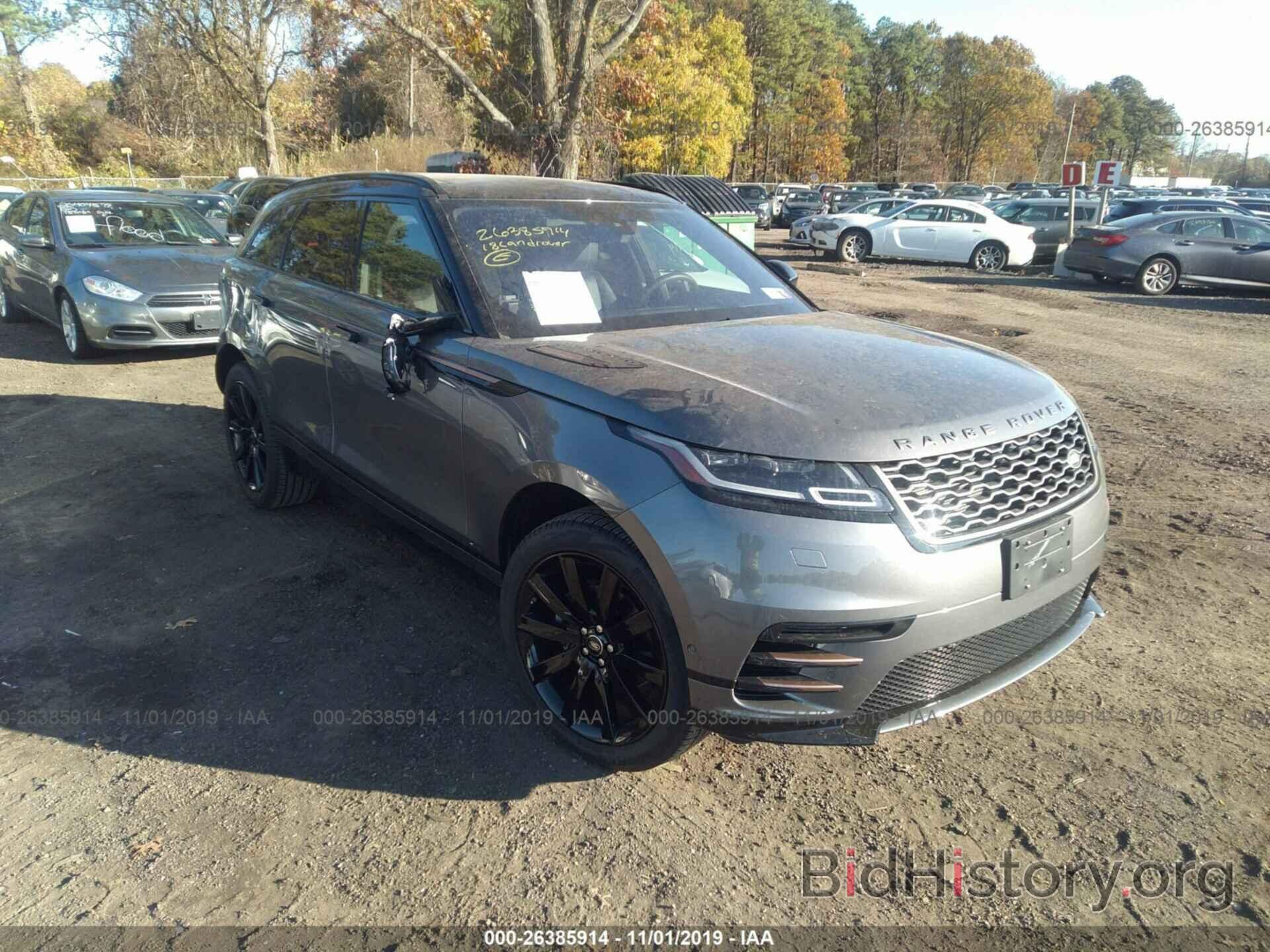 Фотография SALYL2RN6JA733579 - LAND ROVER RANGE ROVER VELAR 2018