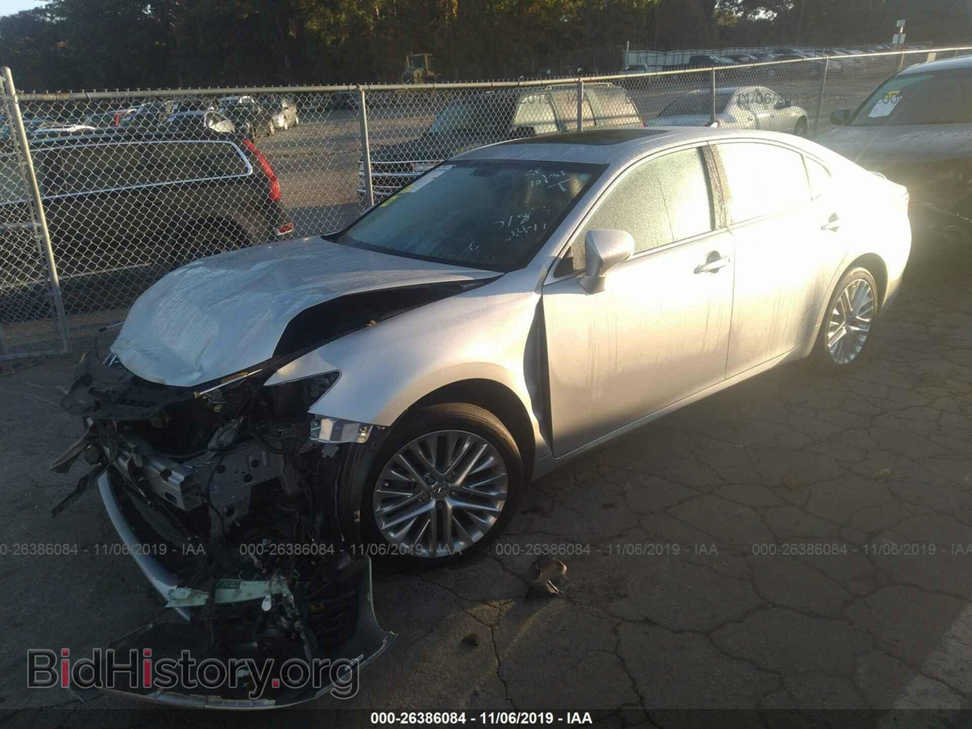 2013 LEXUS ES - VIN: JTHBK1GG6D2040183 - Фото 2
