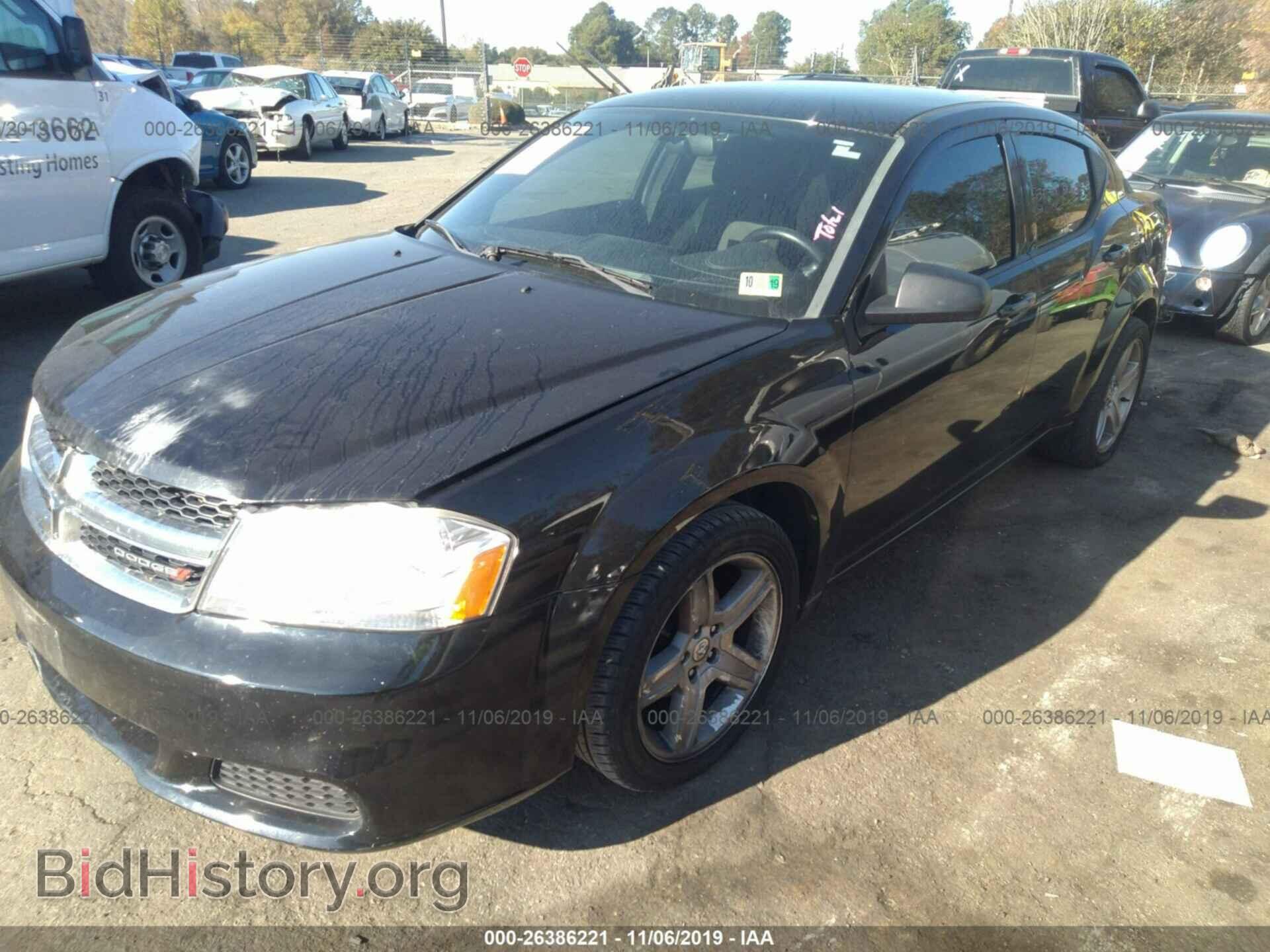 2014 DODGE AVENGER - VIN: 1C3CDZAB7EN109303 - Фото 2