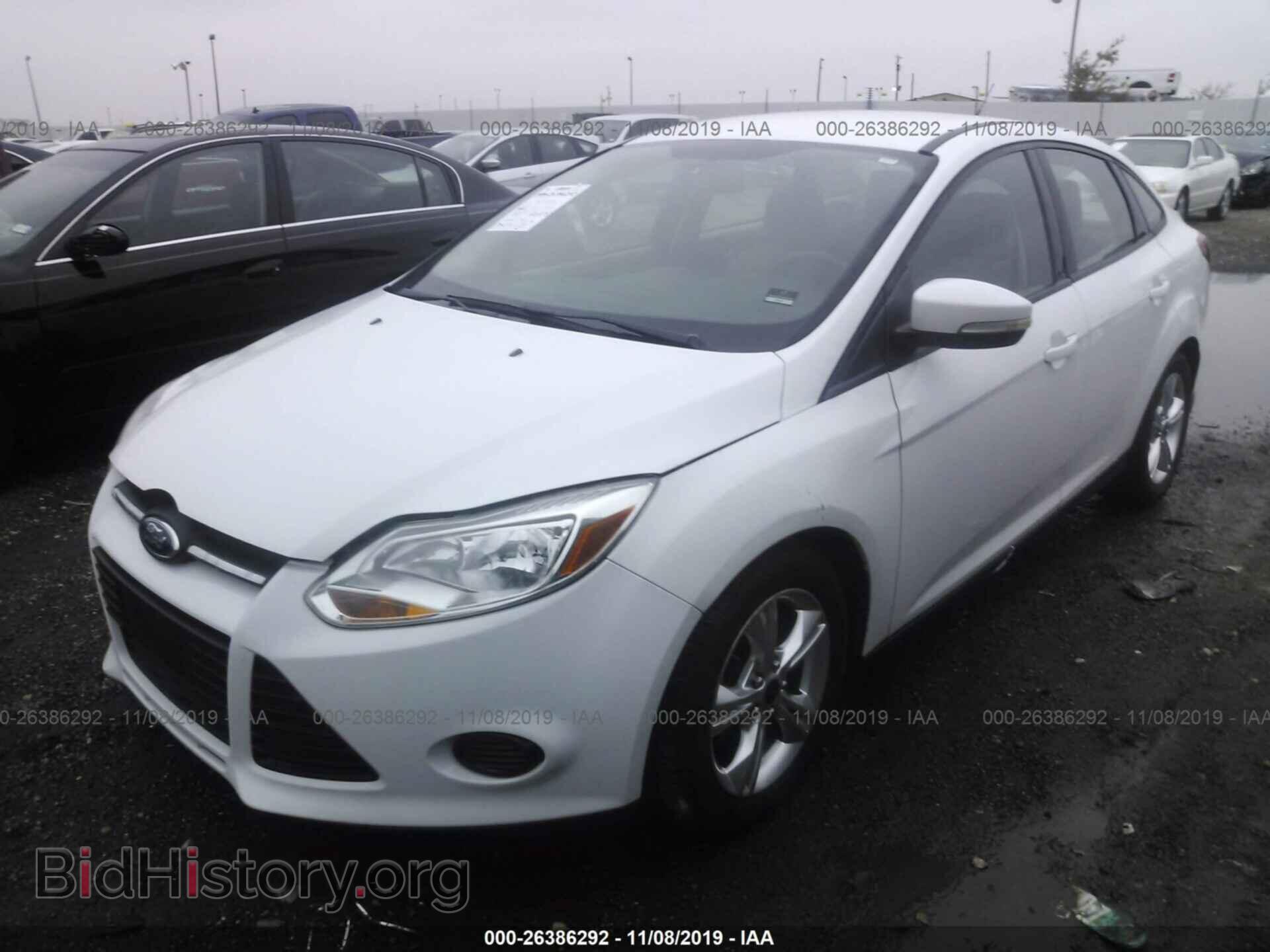 2013 FORD FOCUS - VIN: 1FADP3F2XDL343156 - Фото 2