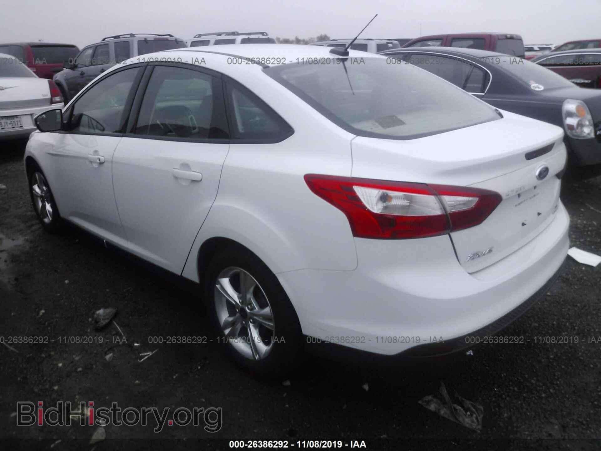2013 FORD FOCUS - VIN: 1FADP3F2XDL343156 - Фото 3
