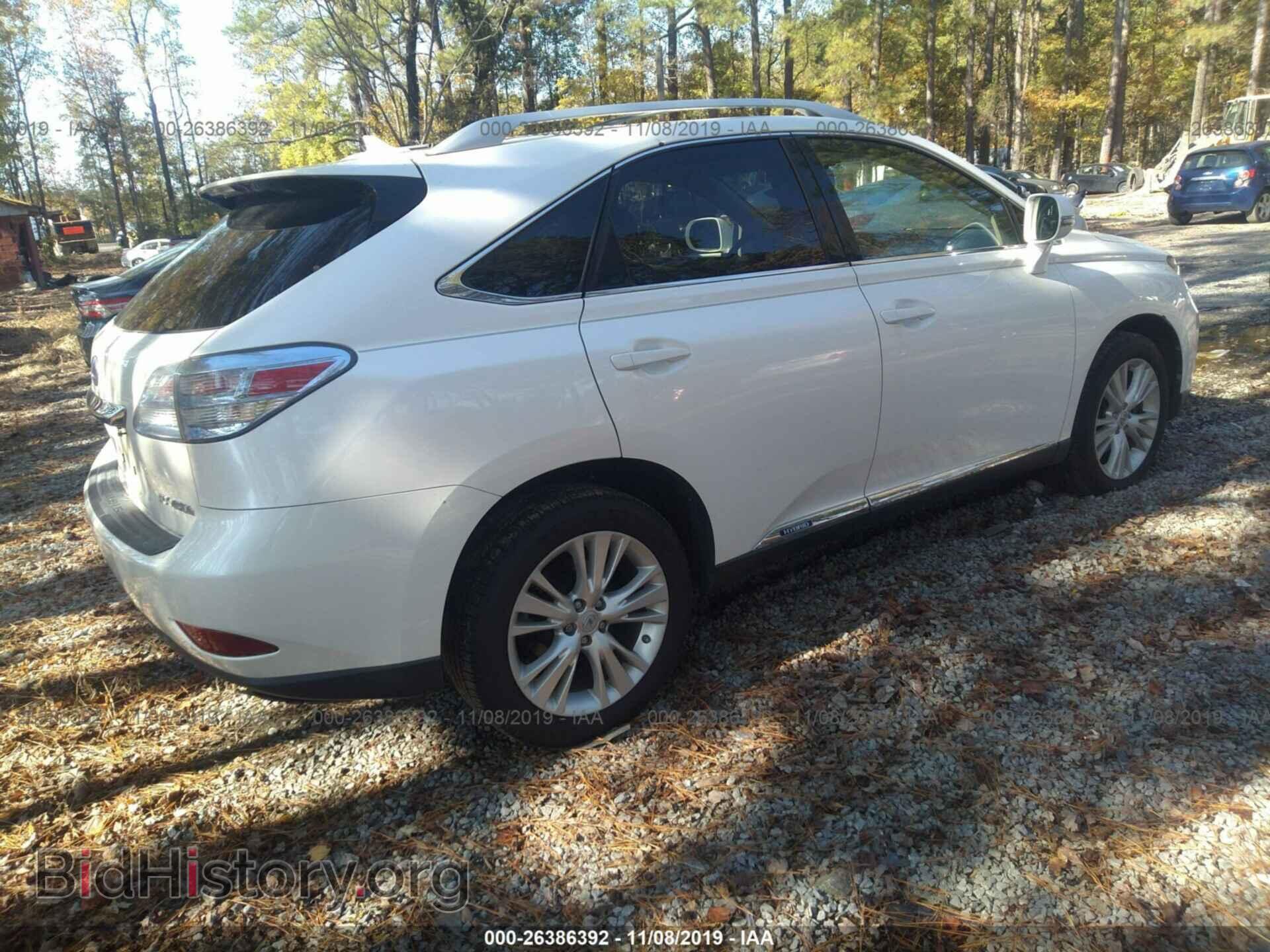 2011 LEXUS RX - VIN: JTJBC1BA8B2035689 - Фото 4