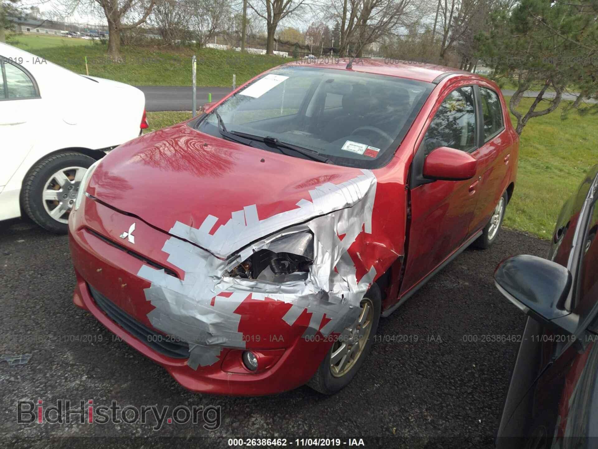 2014 MITSUBISHI MIRAGE - VIN: ML32A3HJXEH005433 - Фото 2