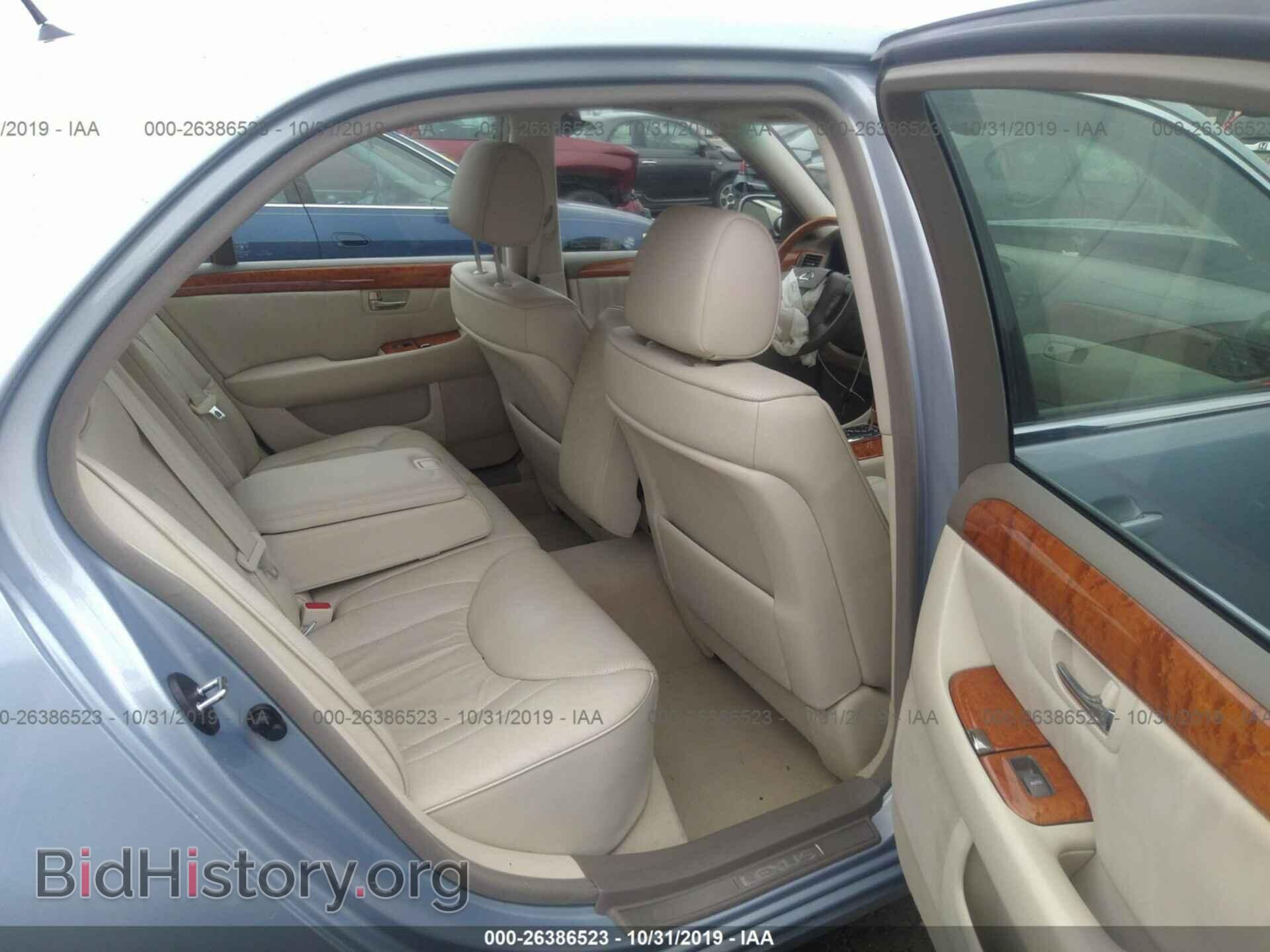 2003 LEXUS LS - VIN: JTHBN30F630120467 - Photo 8