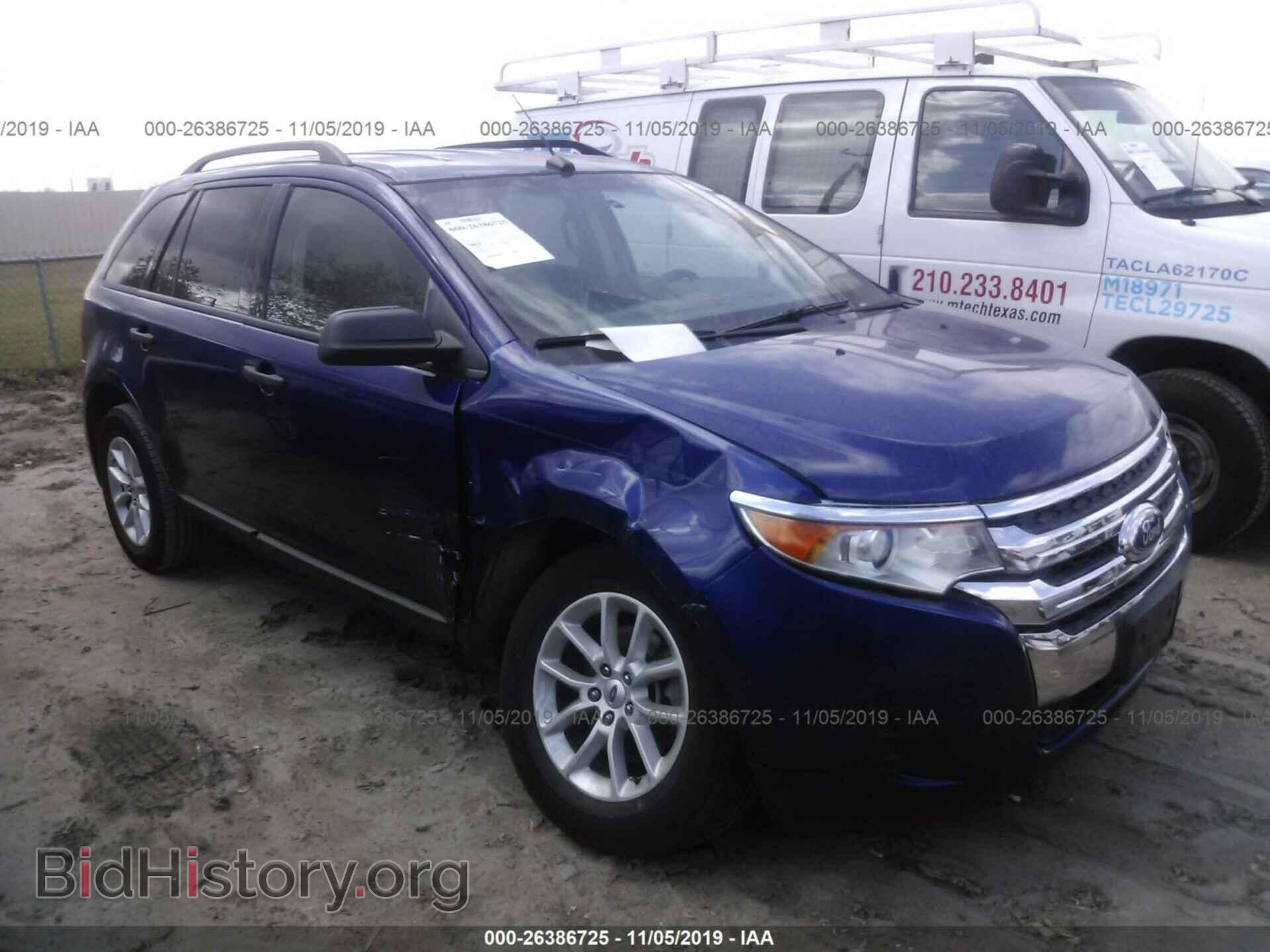 Photo 2FMDK3GC6DBB52751 - FORD EDGE 2013