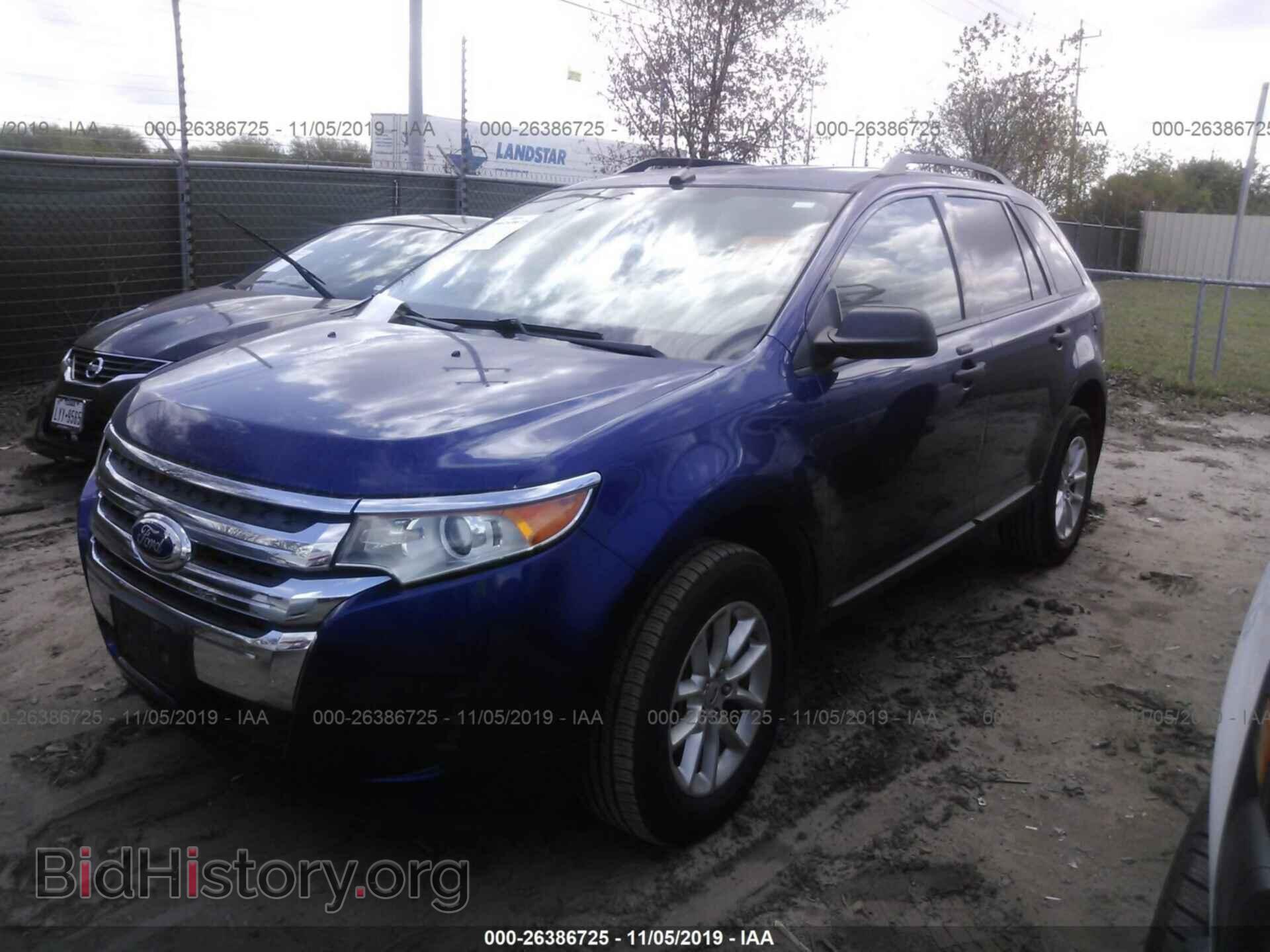 2013 FORD EDGE - VIN: 2FMDK3GC6DBB52751 - Фото 2