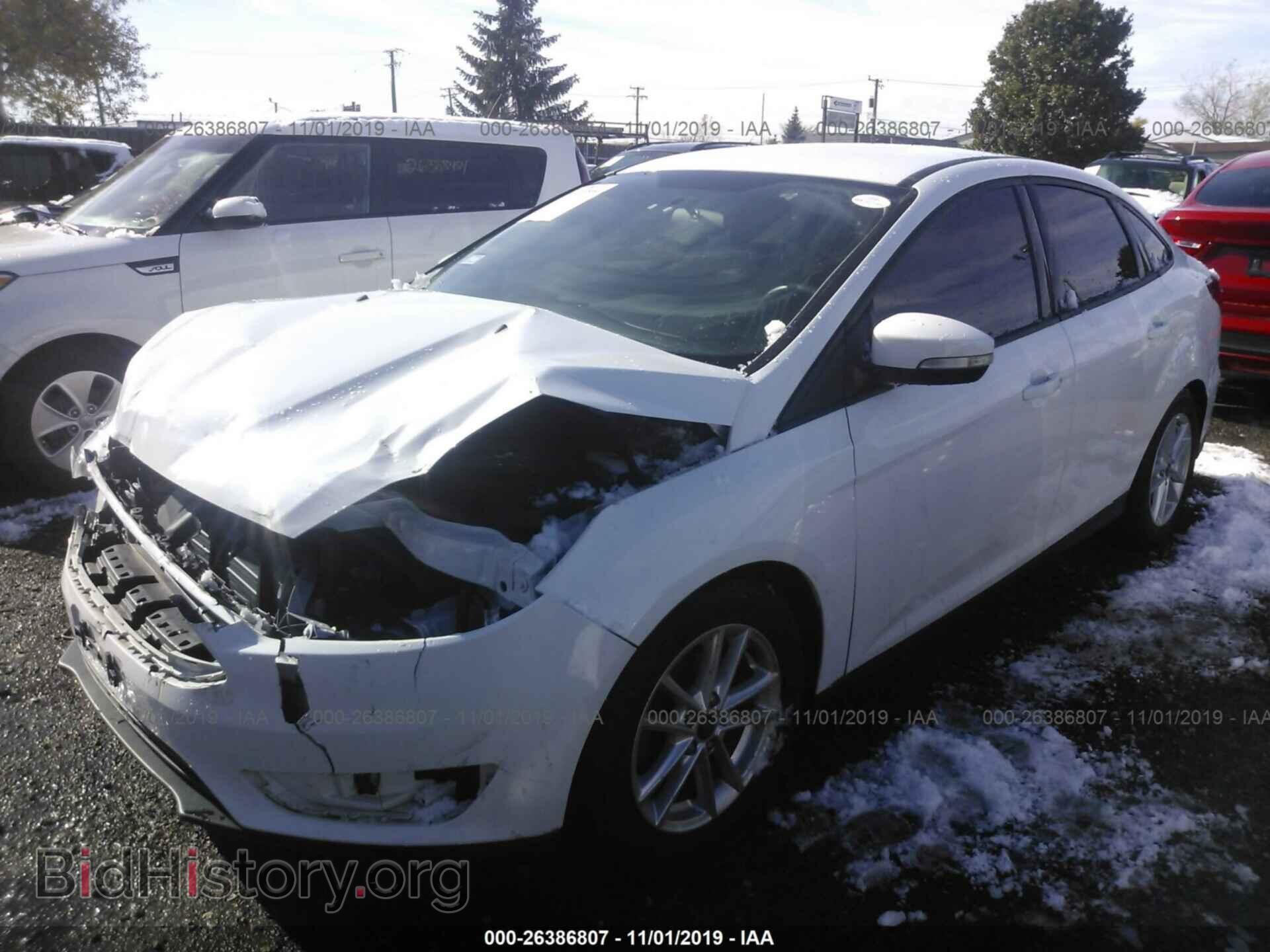 2016 FORD FOCUS - VIN: 1FADP3F21GL305464 - Фото 2