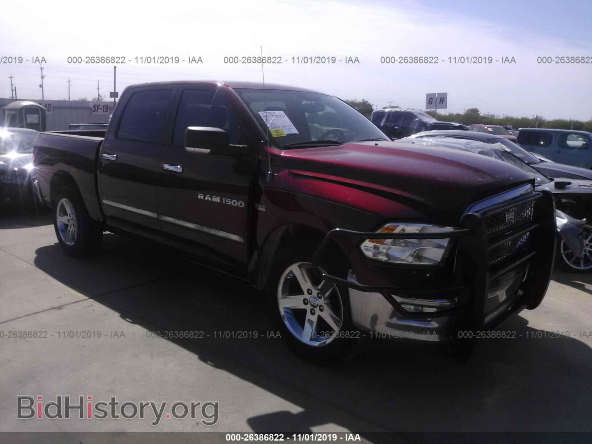 Фотография 1C6RD6LTXCS290008 - DODGE RAM 1500 2012
