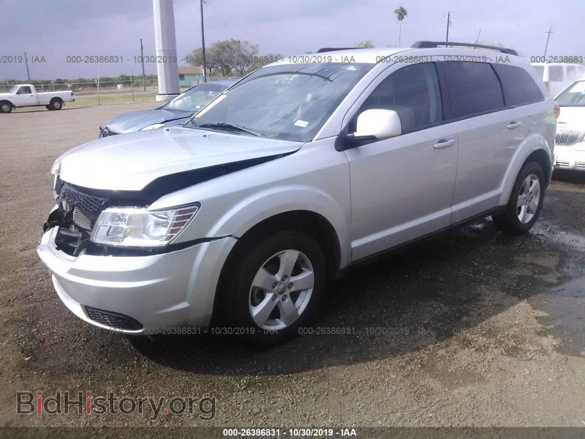 2011 DODGE JOURNEY - VIN: 3D4PG1FG3BT522182 - Фото 2